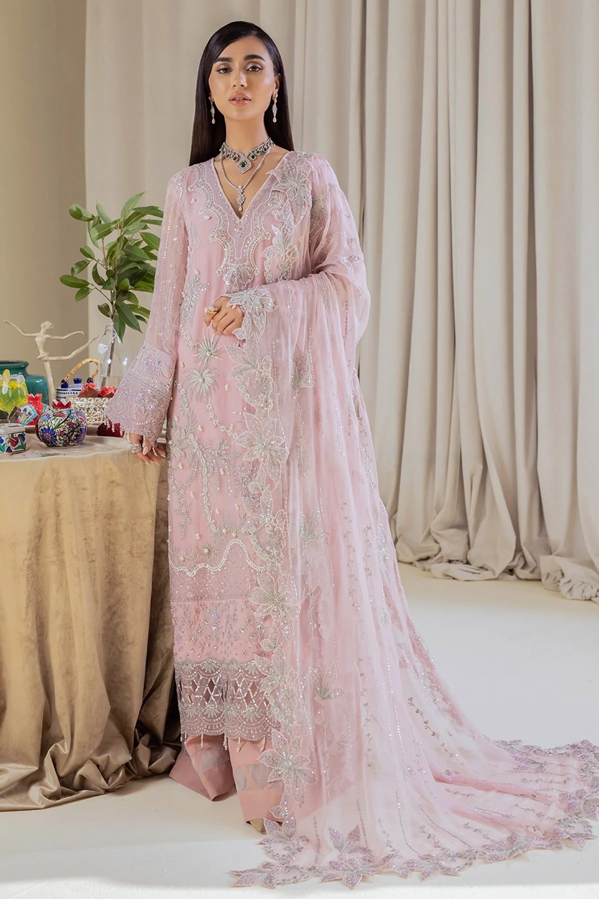 Formal Dress - Nureh - Elanora - Luxury Chiffon - NEL#7