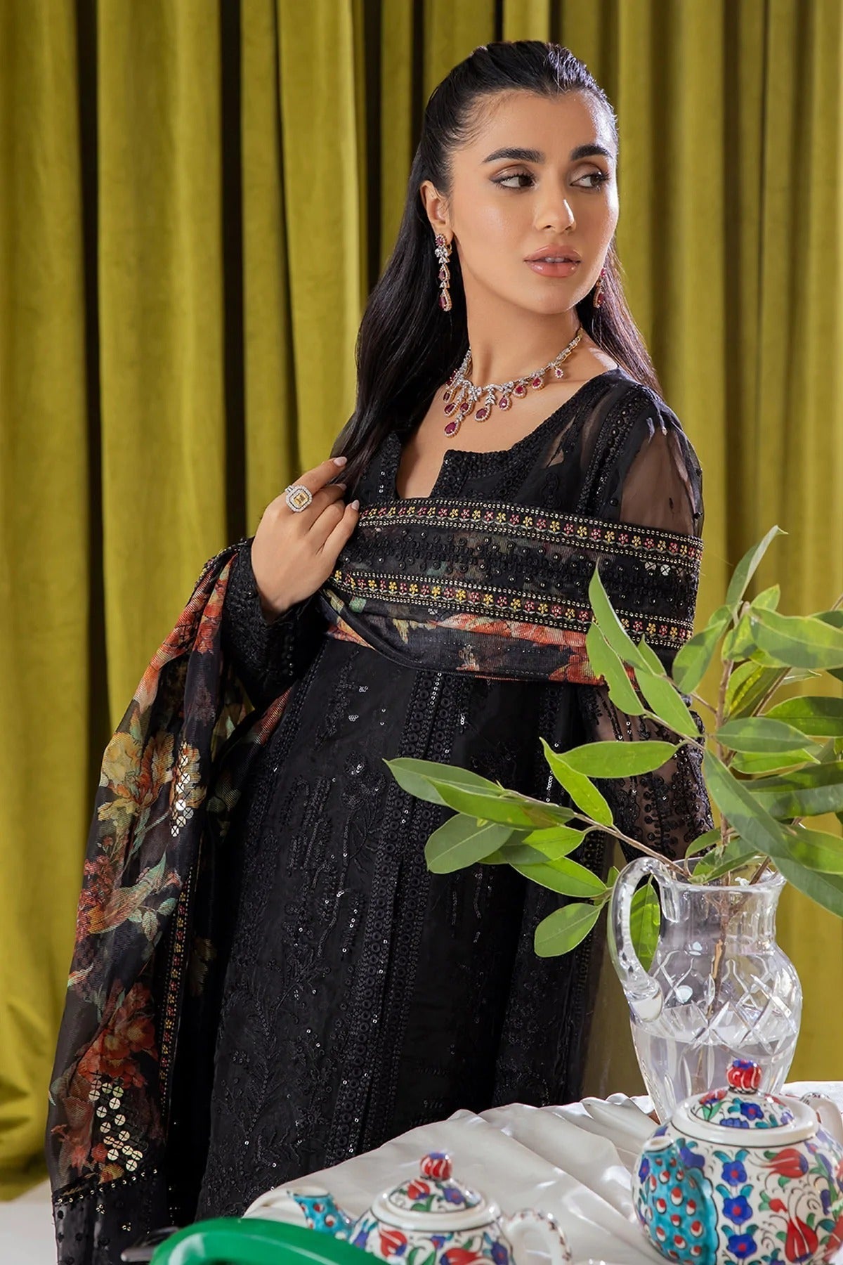 Formal Dress - Nureh - Elanora - Luxury Chiffon - NEL#8