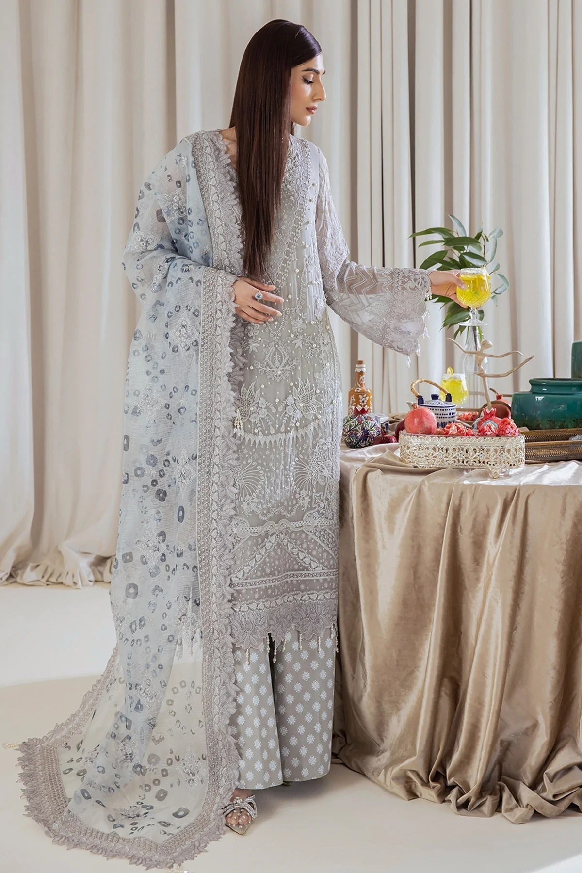 Formal Dress - Nureh - Elanora - Luxury Chiffon - NEL#9