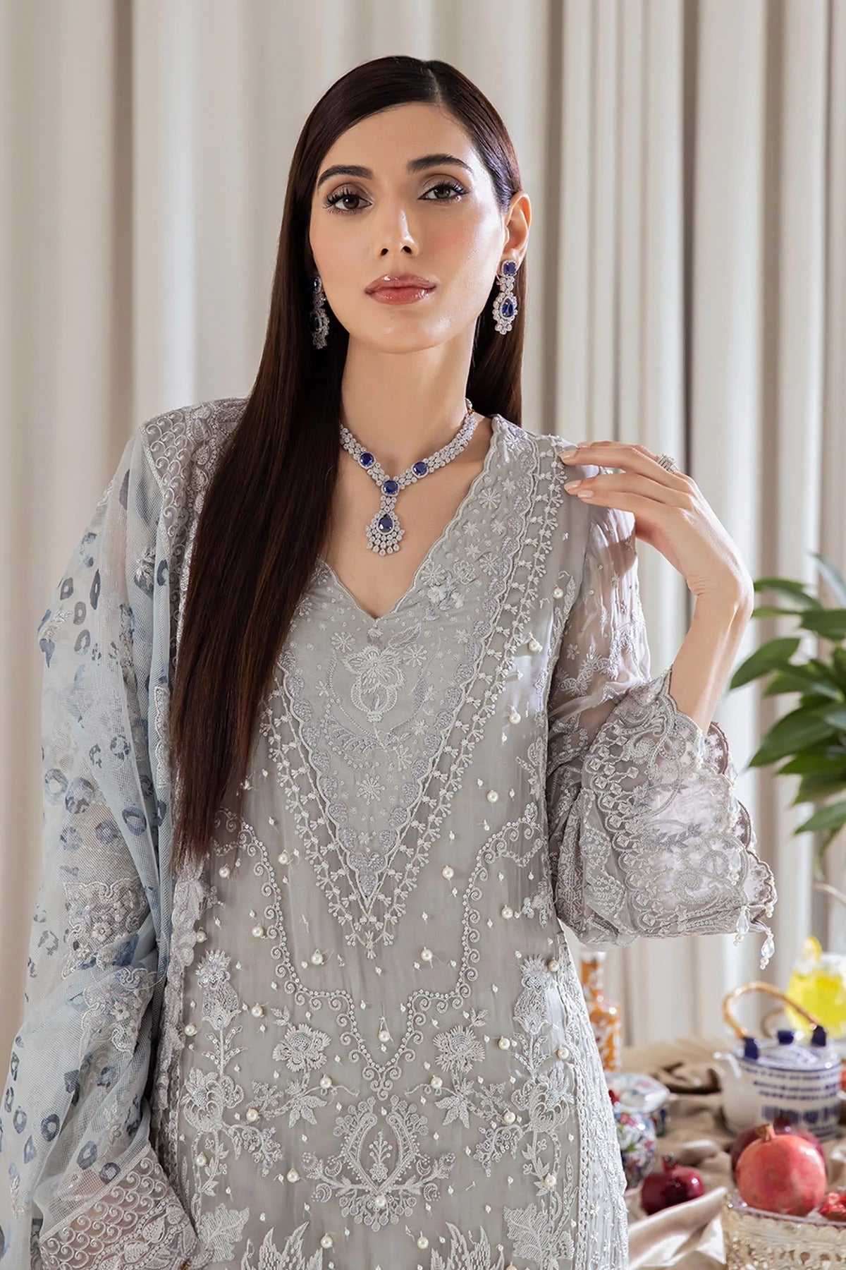 Formal Dress - Nureh - Elanora - Luxury Chiffon - NEL#9