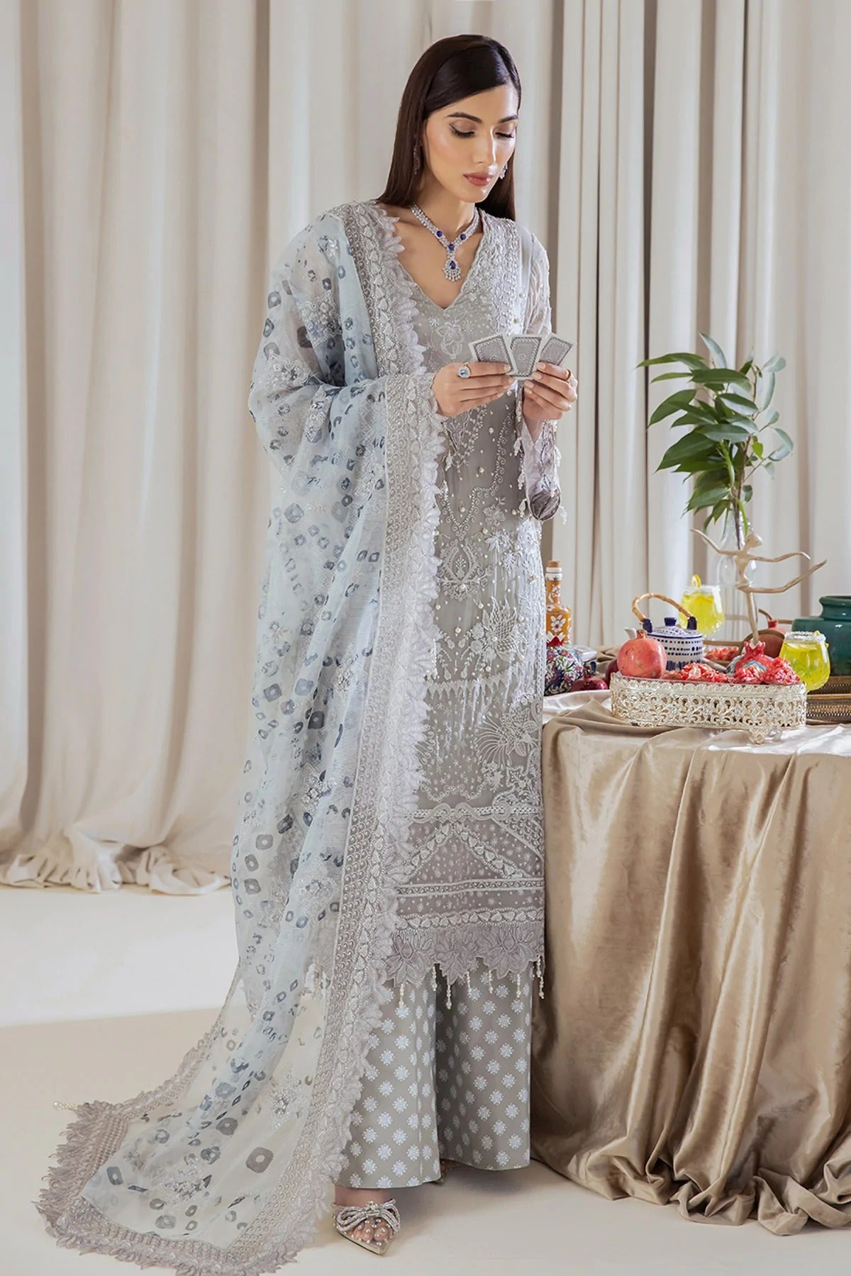 Formal Dress - Nureh - Elanora - Luxury Chiffon - NEL#9