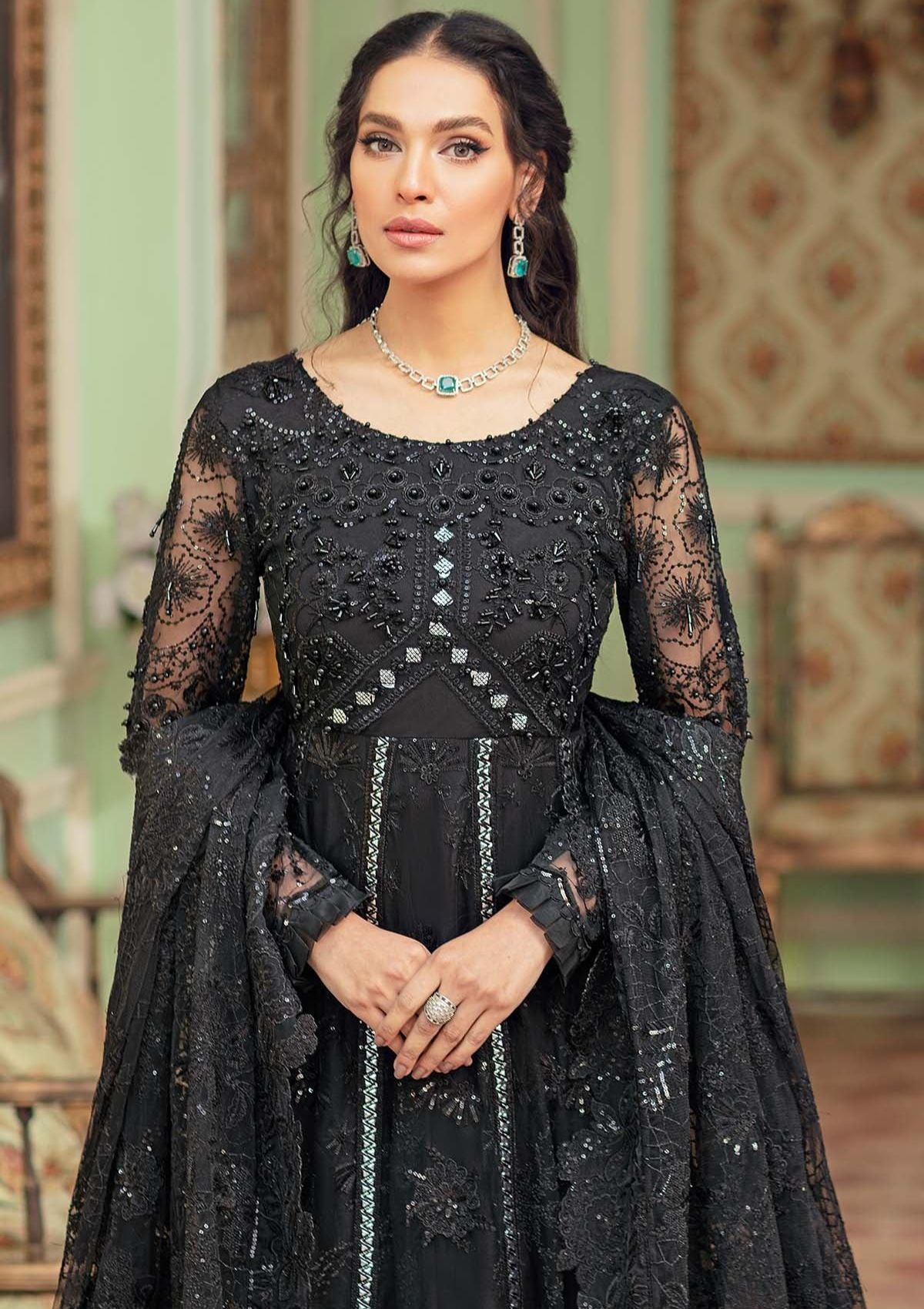 Formal Dress - Nureh - Luxury - SOLITAIRE - NL#32