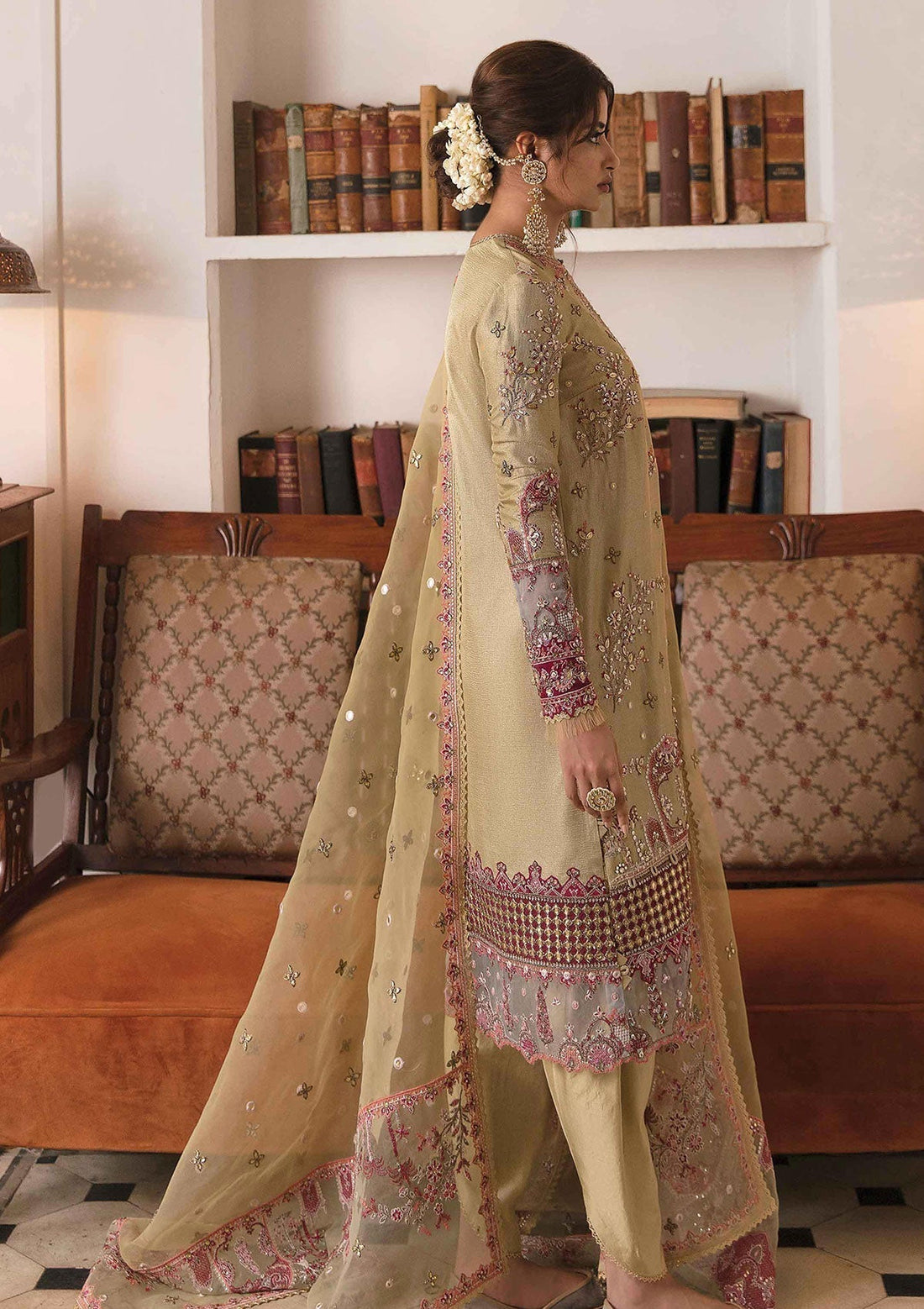 Formal Dress - Qalamkar - Khaab - V02 - Zenia - NF#2