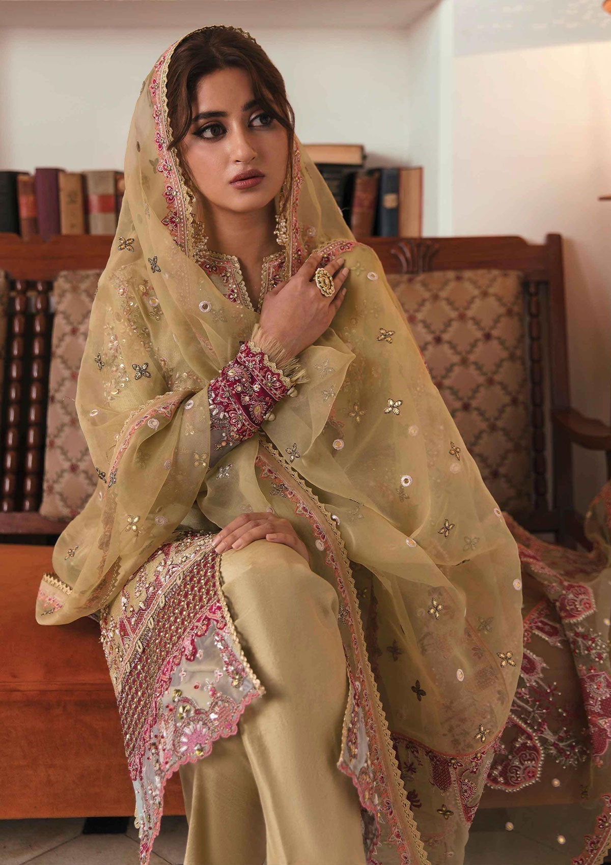 Formal Dress - Qalamkar - Khaab - V02 - Zenia - NF#2