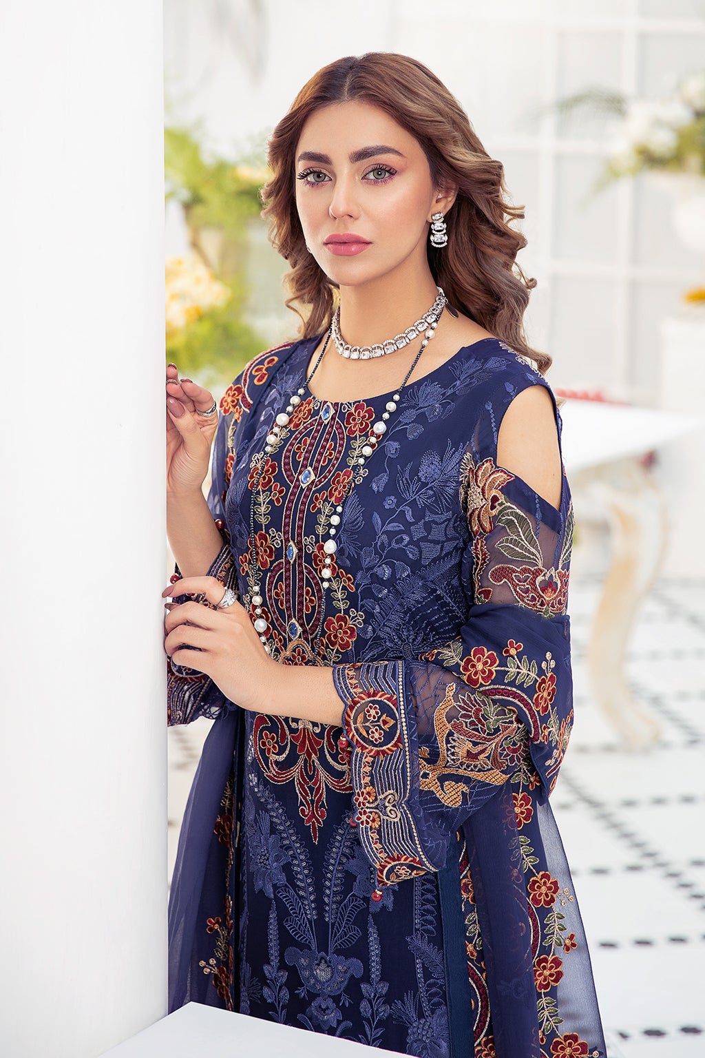 Formal Dress - Ramsha - Chiffon - V21 F#2104