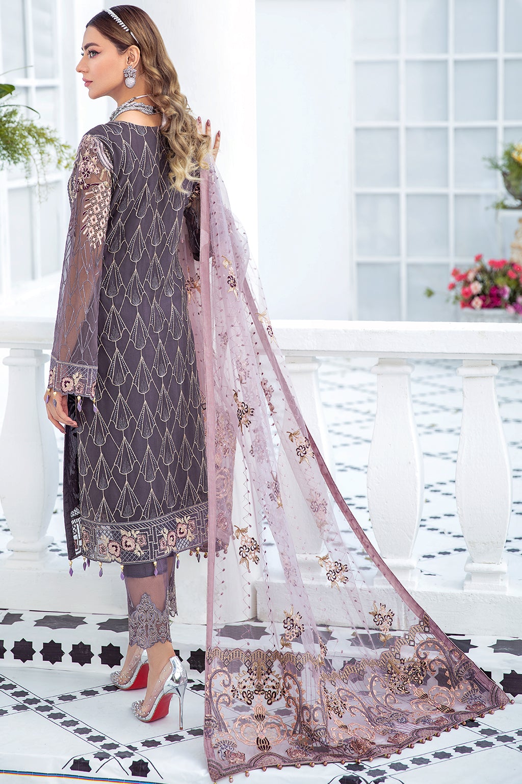 Formal Dress - Ramsha - Chiffon - V21 F#2110