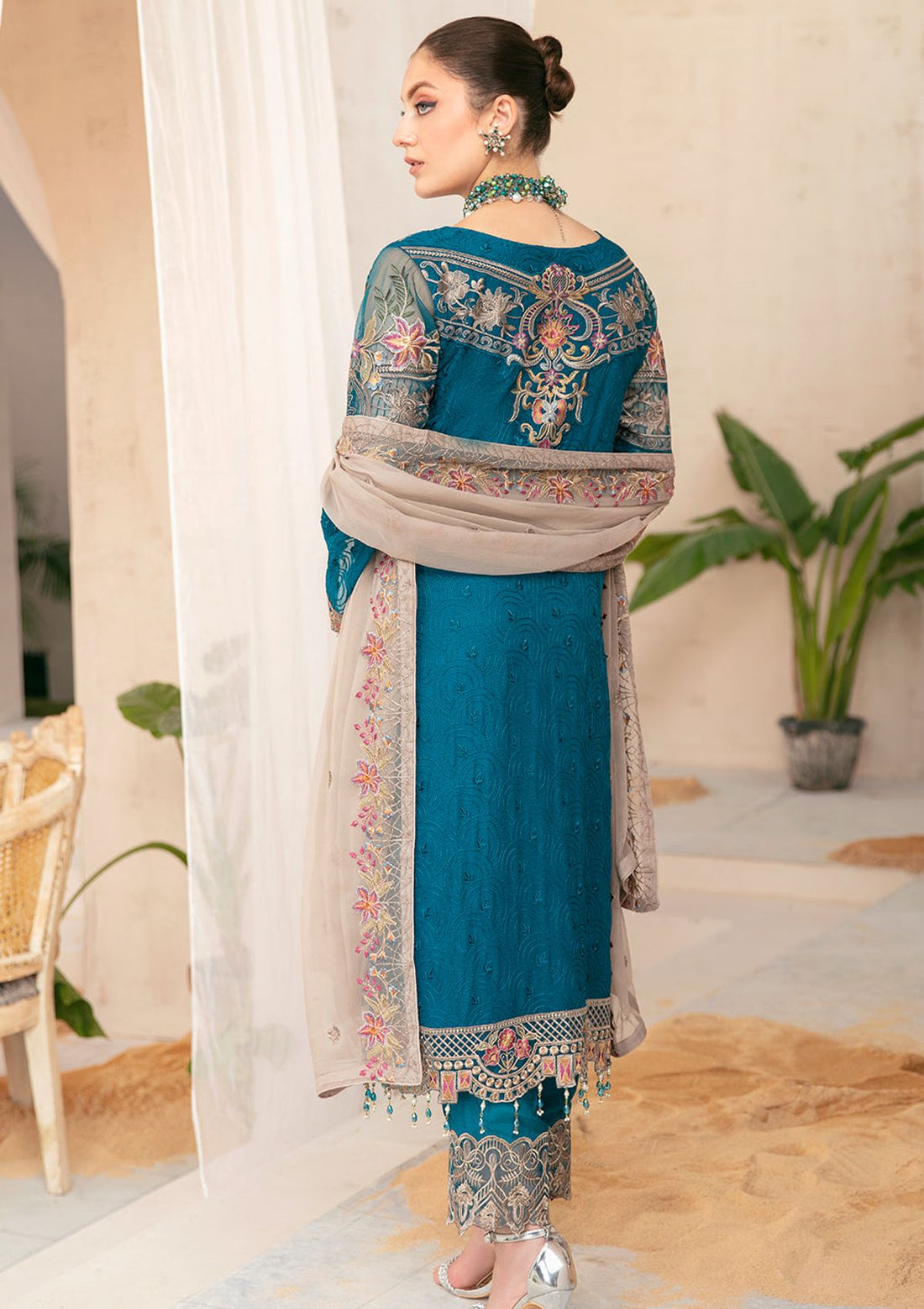 Formal Dress - Ramsha - Chiffon - V22 - F#2201