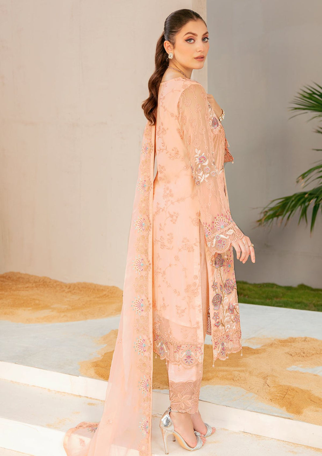 Formal Dress - Ramsha - Chiffon - V22 - F#2202