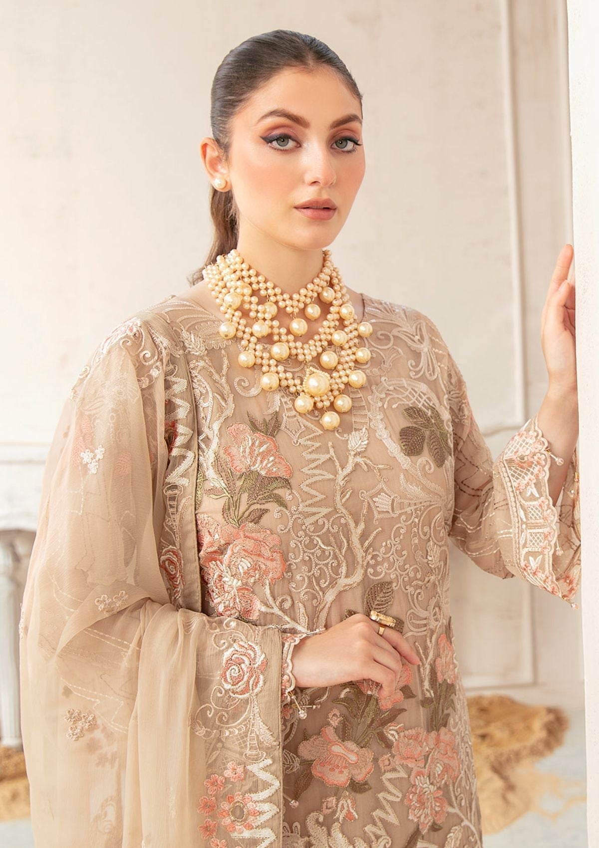 Formal Dress - Ramsha - Chiffon - V22 - F#2209