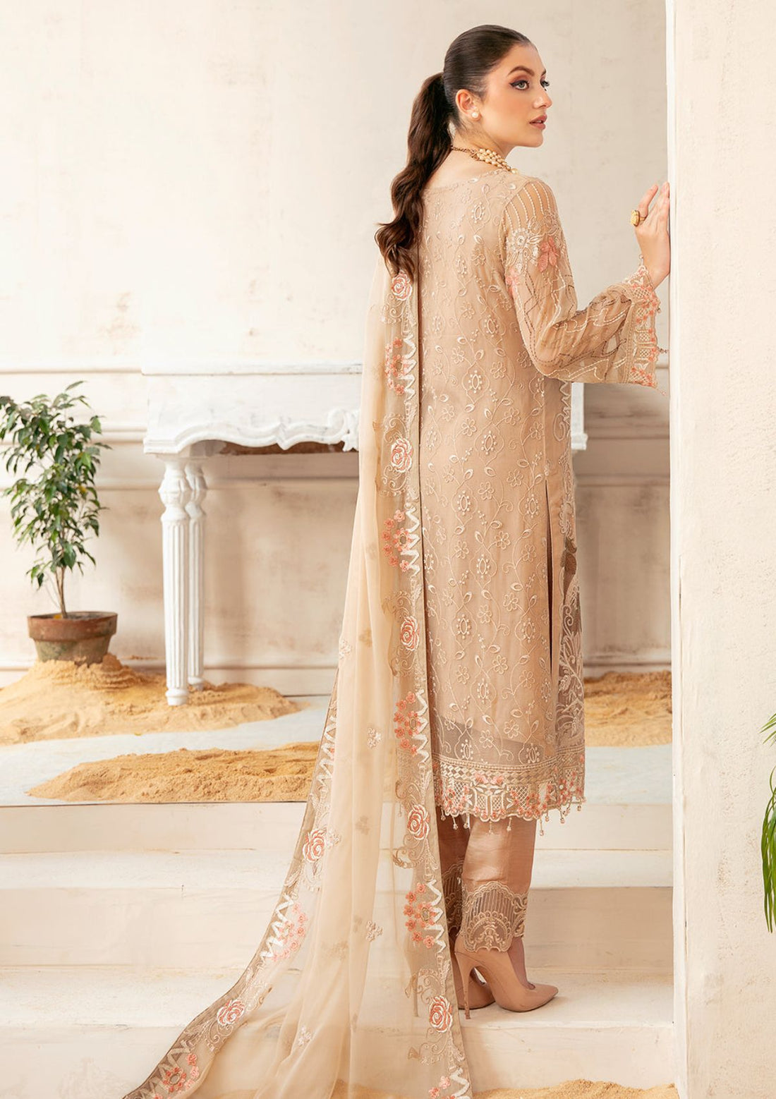 Formal Dress - Ramsha - Chiffon - V22 - F#2209