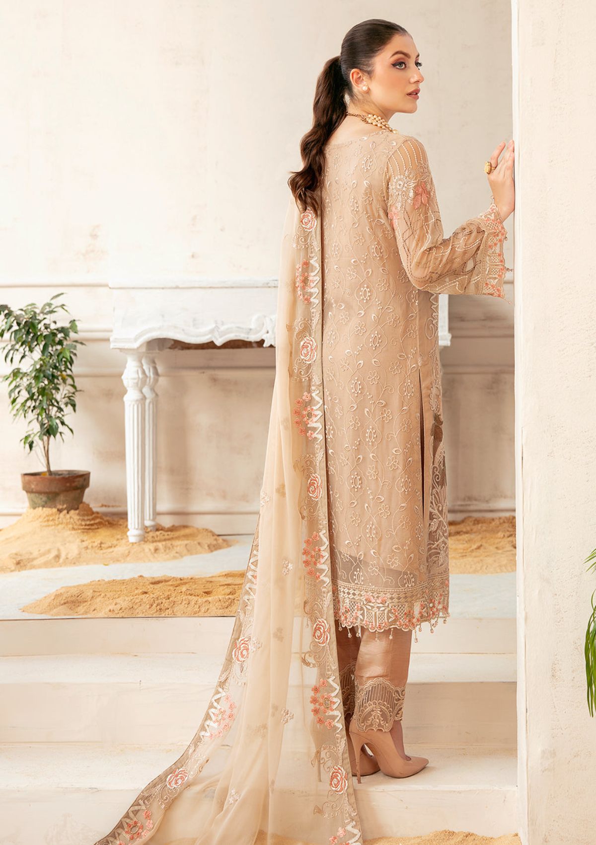 Formal Dress - Ramsha - Chiffon - V22 - F#2209