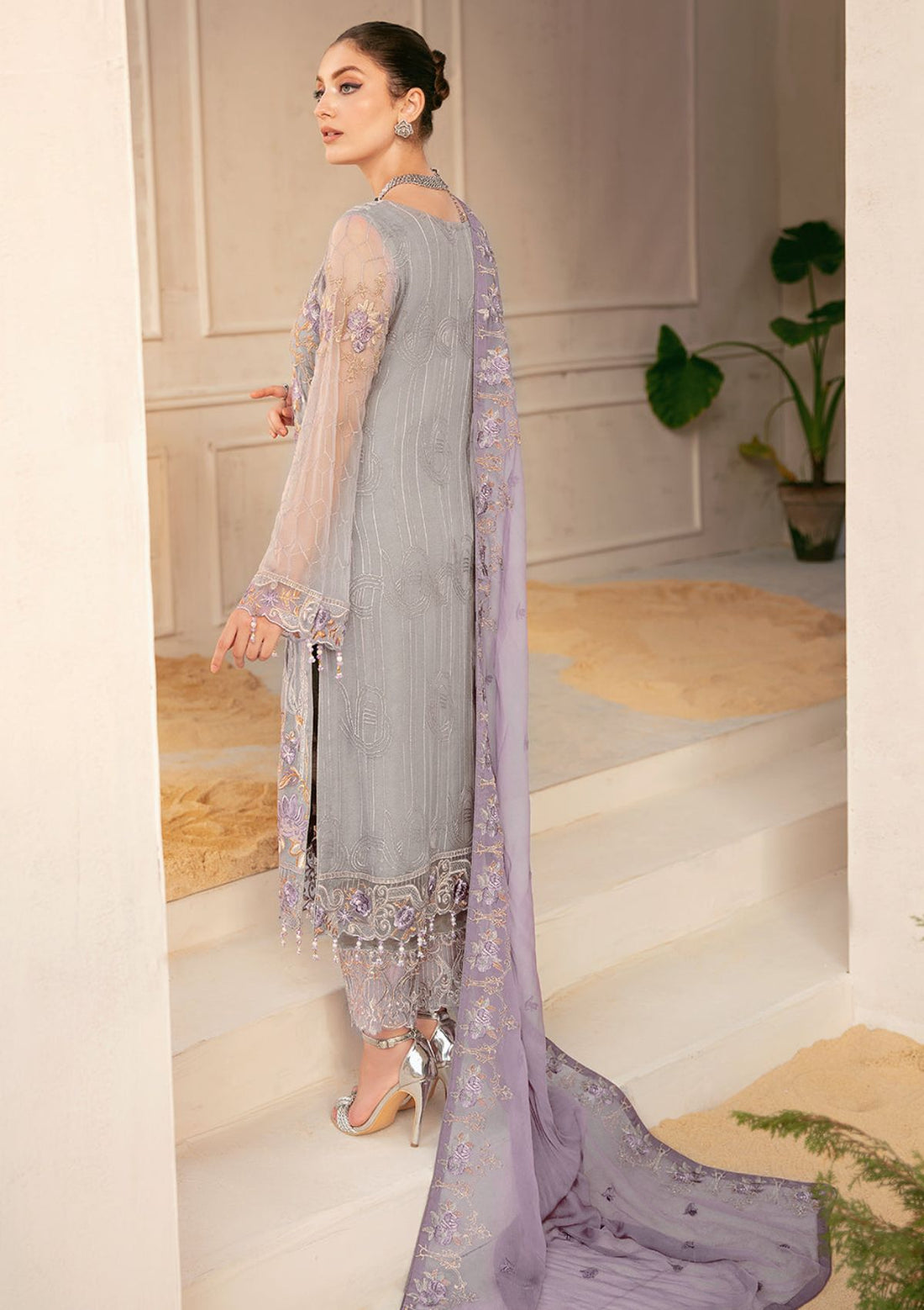 Formal Dress - Ramsha - Chiffon - V22 - F#2210