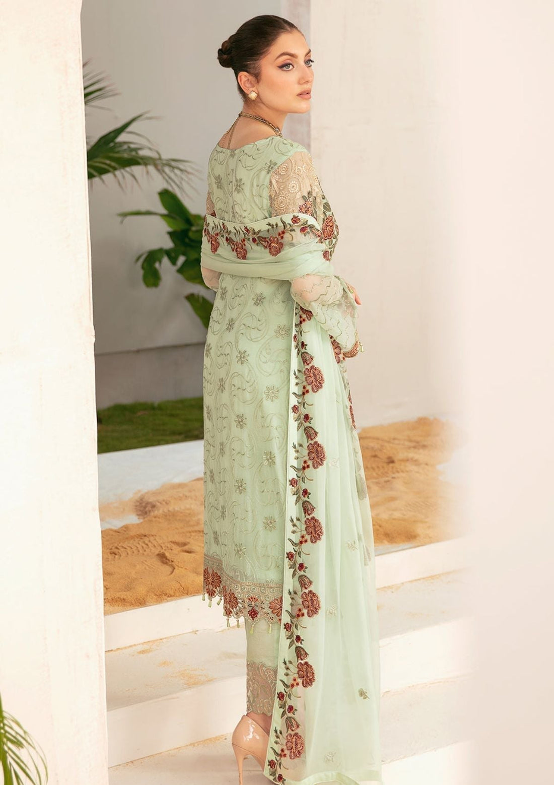 Formal Dress - Ramsha - Chiffon - V22 - F#2212