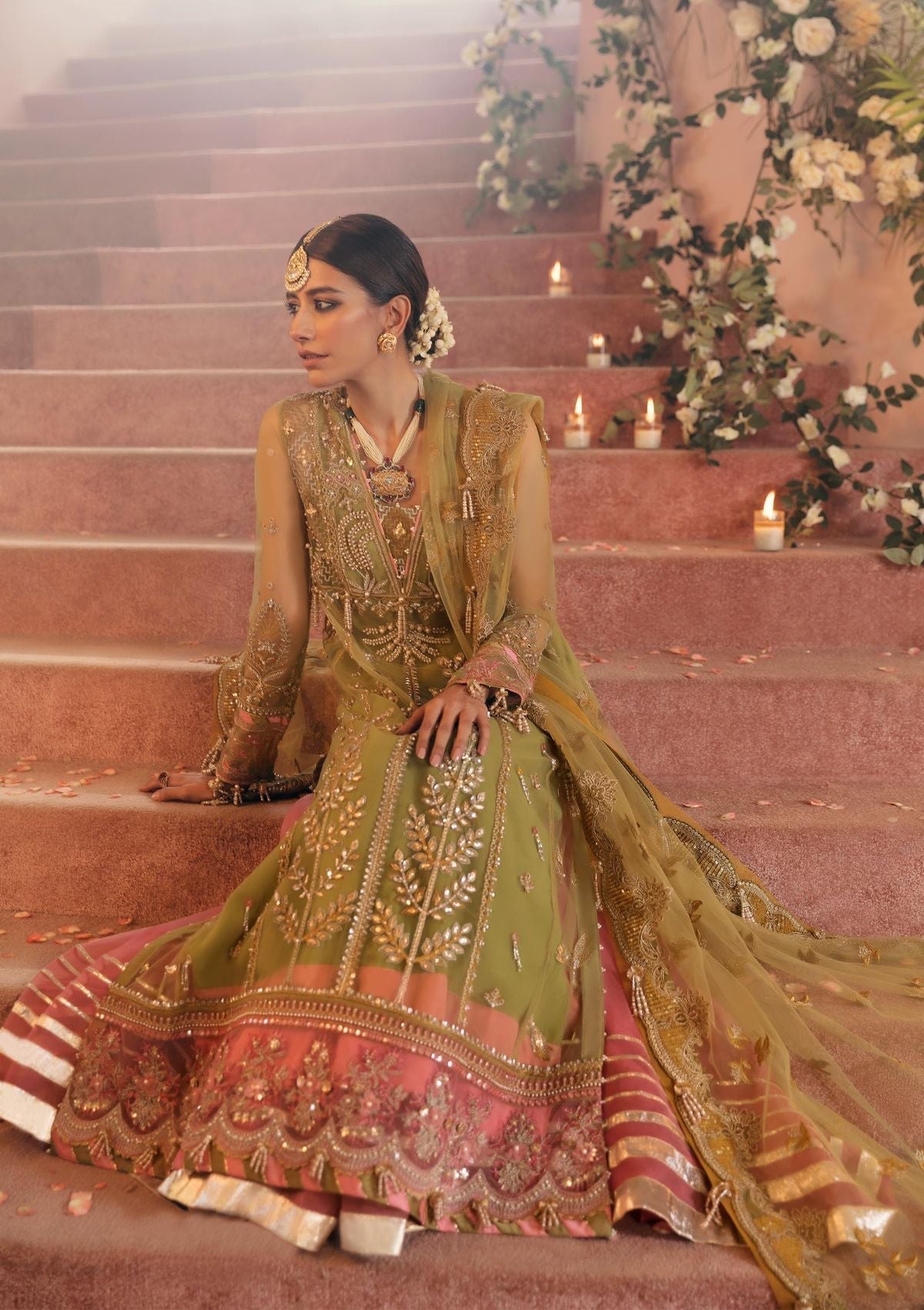 Formal Dress - Zaha - Gossamer - MEHZEBEEN - ZC22-04