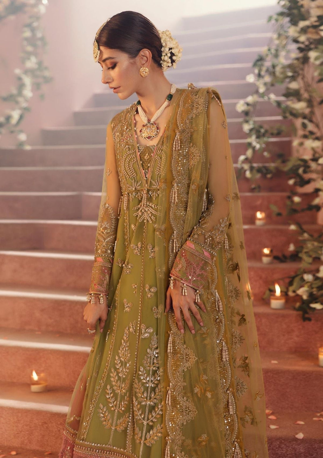 Formal Dress - Zaha - Gossamer - MEHZEBEEN - ZC22-04