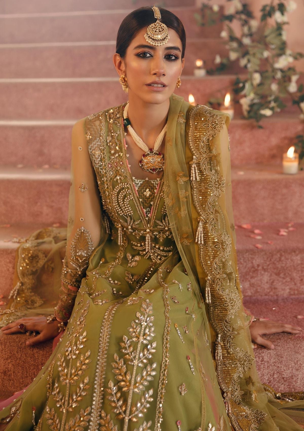 Formal Dress - Zaha - Gossamer - MEHZEBEEN - ZC22-04