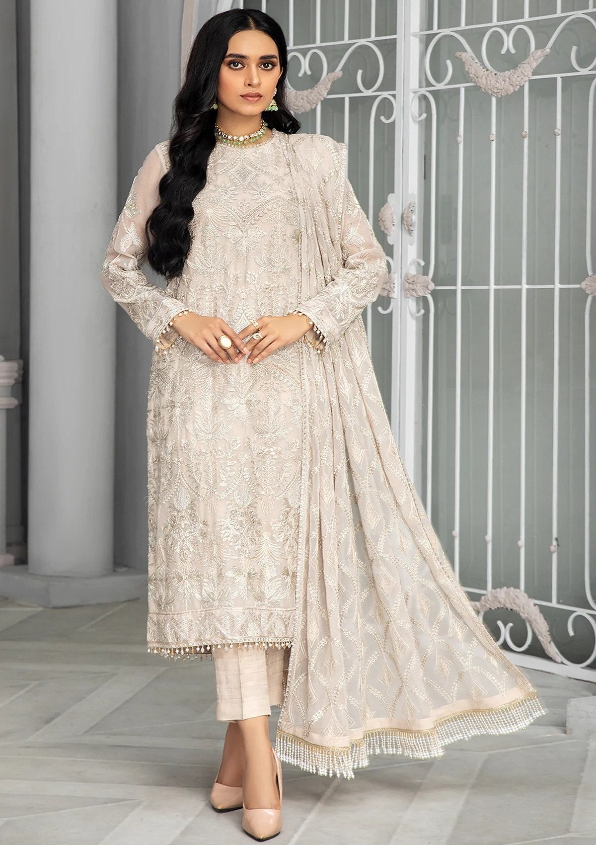 Formal Dress - Zarif - Bahaar - FAUNA - ZB#8