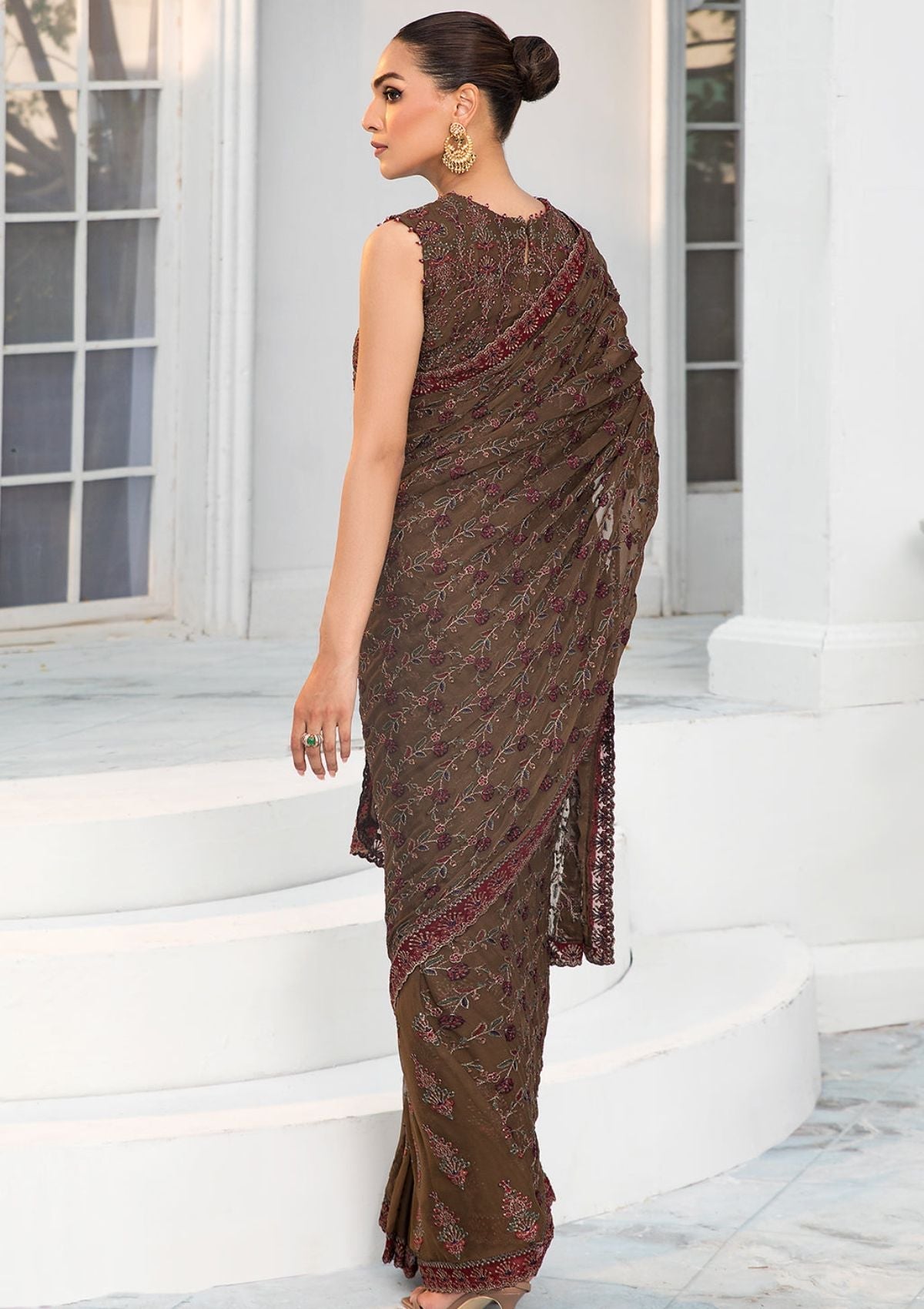 Formal Dress - Zarif - De Luxury - Chiffon - ZDL#05 (Hazel Wood)