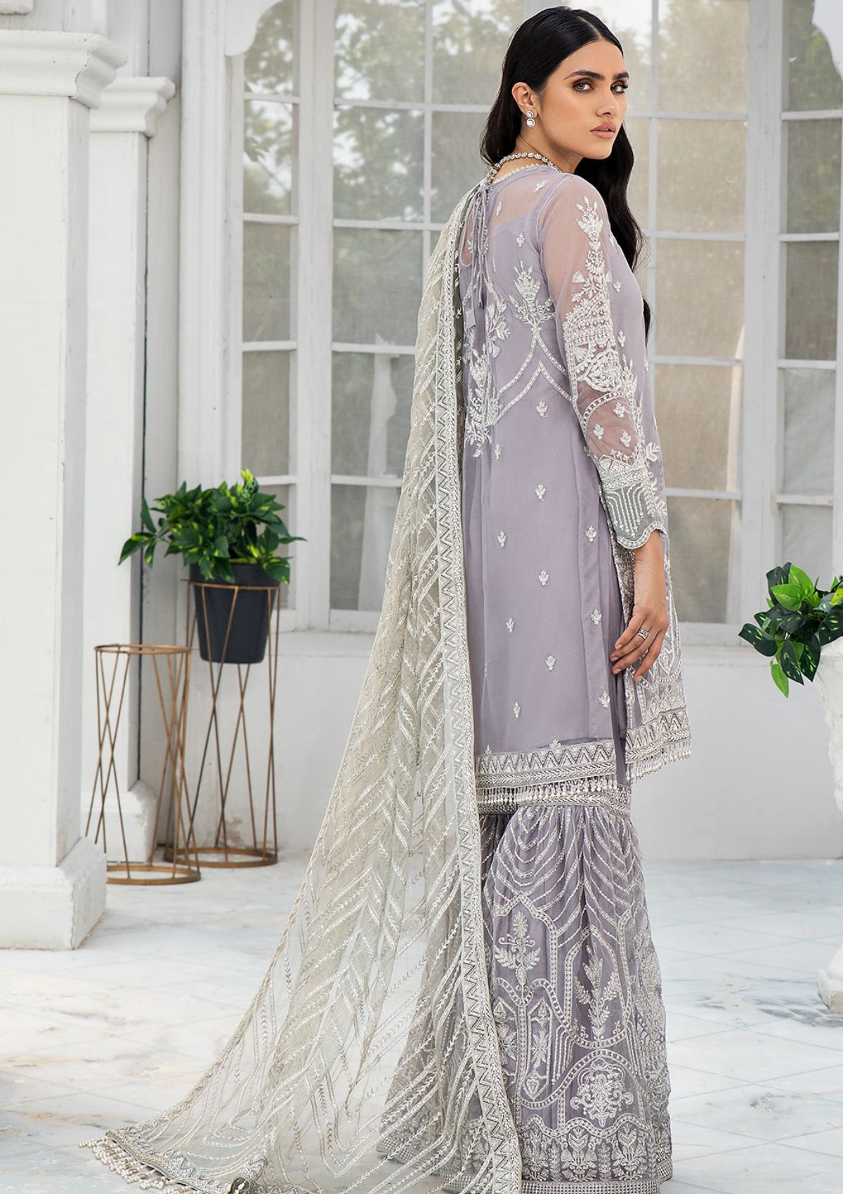 Formal Dress - Zarif - De Luxury - Chiffon - ZDL#06 (Meryl)