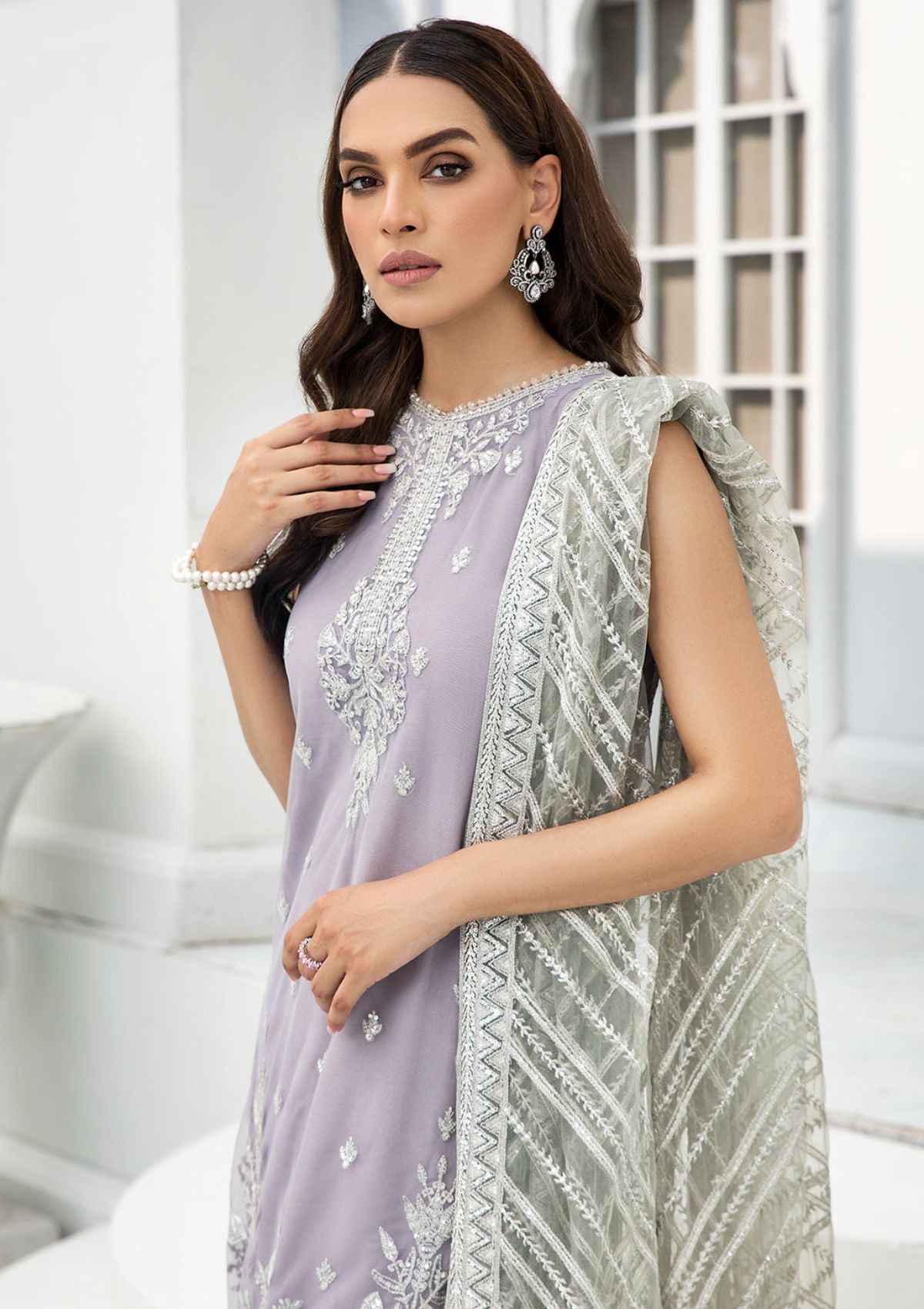 Formal Dress - Zarif - De Luxury - Chiffon - ZDL#06 (Meryl)
