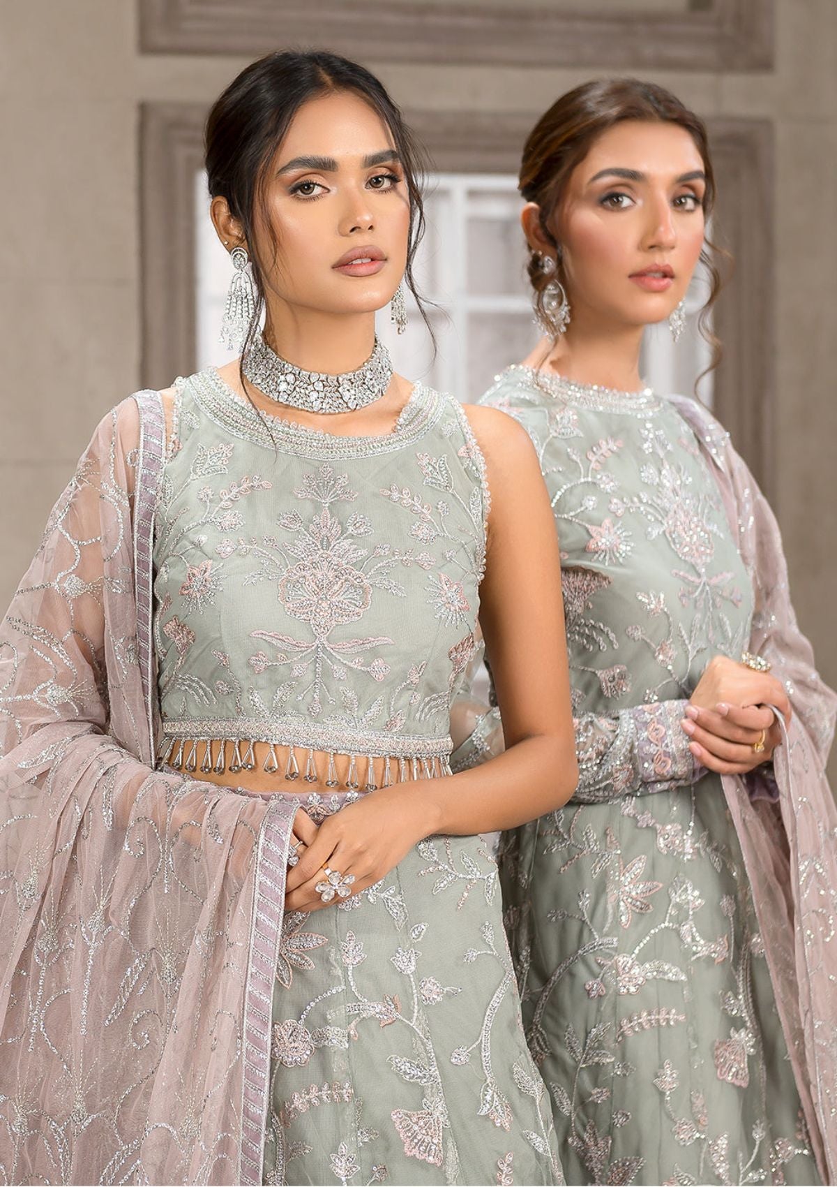 Formal Dress - Zarif - Falak - Festive - ZF#01 (BLOSSOM)