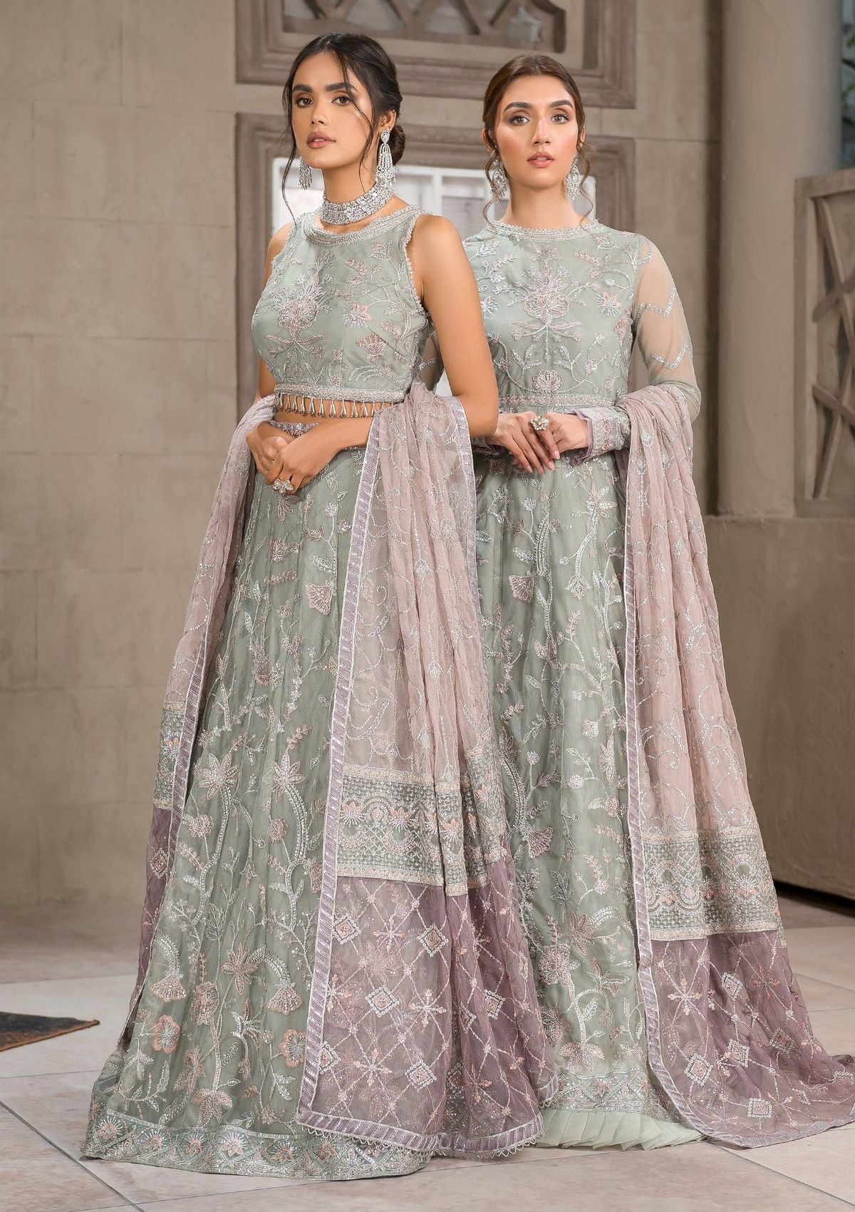 Formal Dress - Zarif - Falak - Festive - ZF#01 (BLOSSOM)