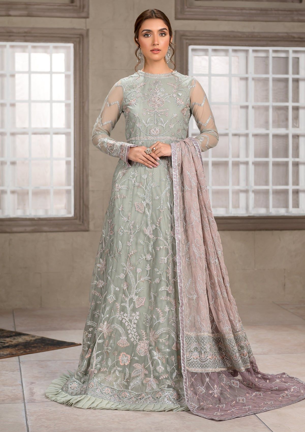 Formal Dress - Zarif - Falak - Festive - ZF#01 (BLOSSOM)