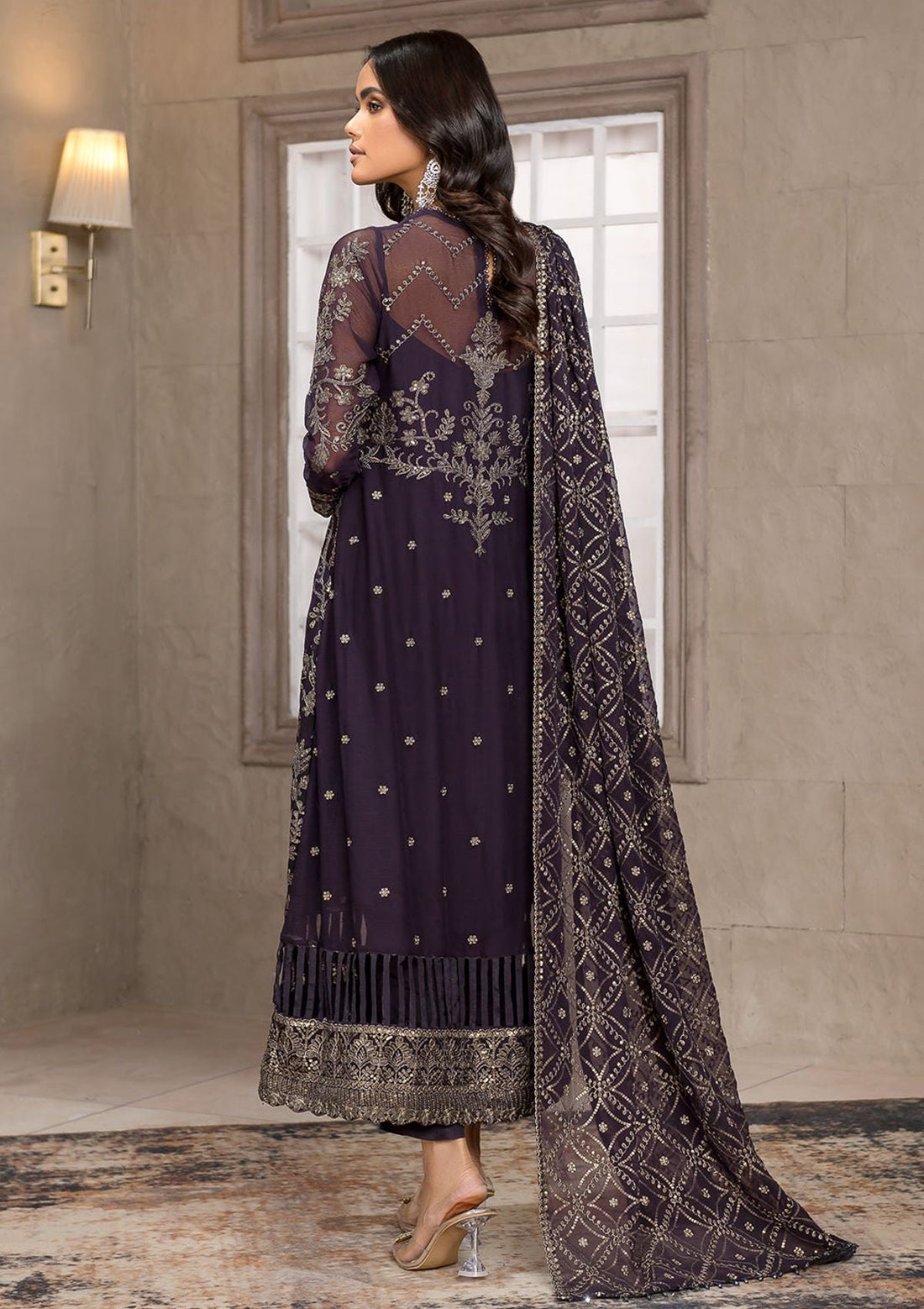 Formal Dress - Zarif - Falak - Festive - ZF#02 (Azalea)