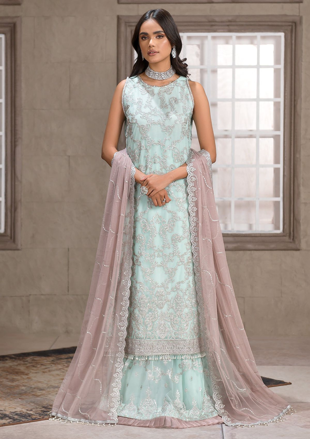 Formal Dress - Zarif - Falak - Festive - ZF#08 (Claudia)