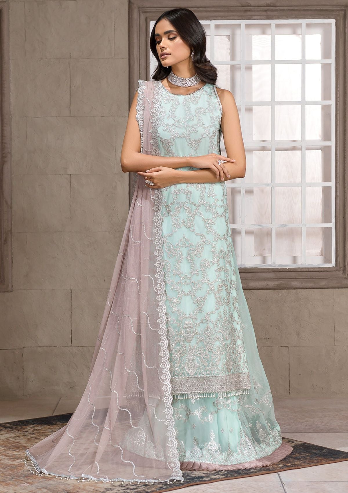 Formal Dress - Zarif - Falak - Festive - ZF#08 (Claudia)