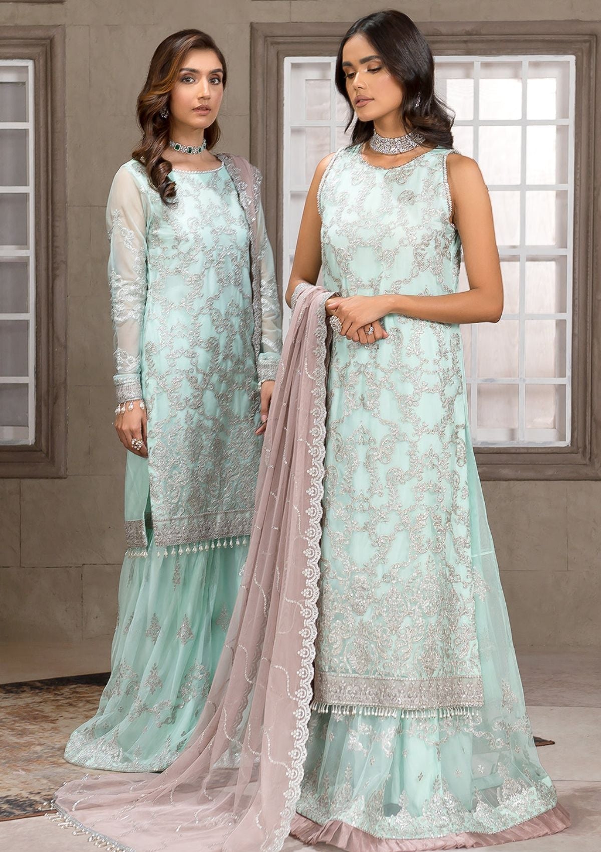 Formal Dress - Zarif - Falak - Festive - ZF#08 (Claudia)
