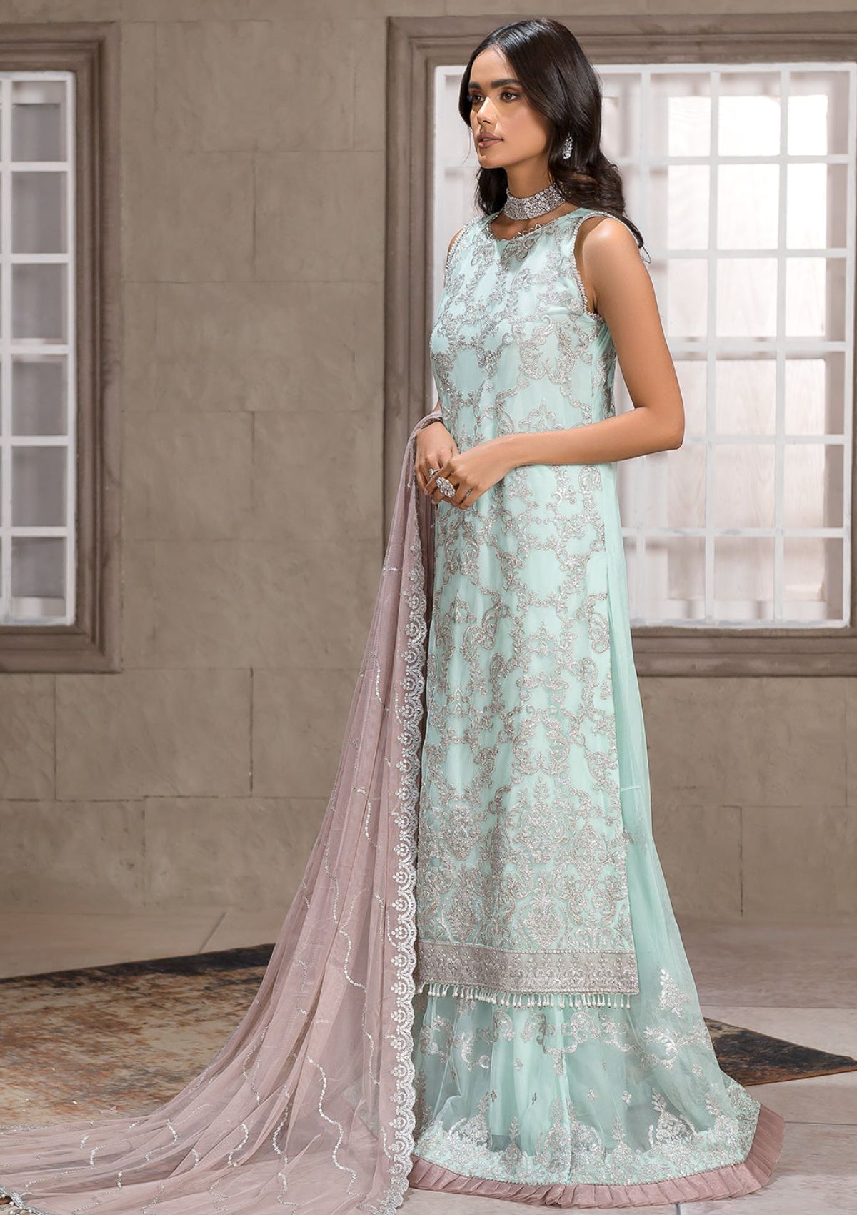 Formal Dress - Zarif - Falak - Festive - ZF#08 (Claudia)
