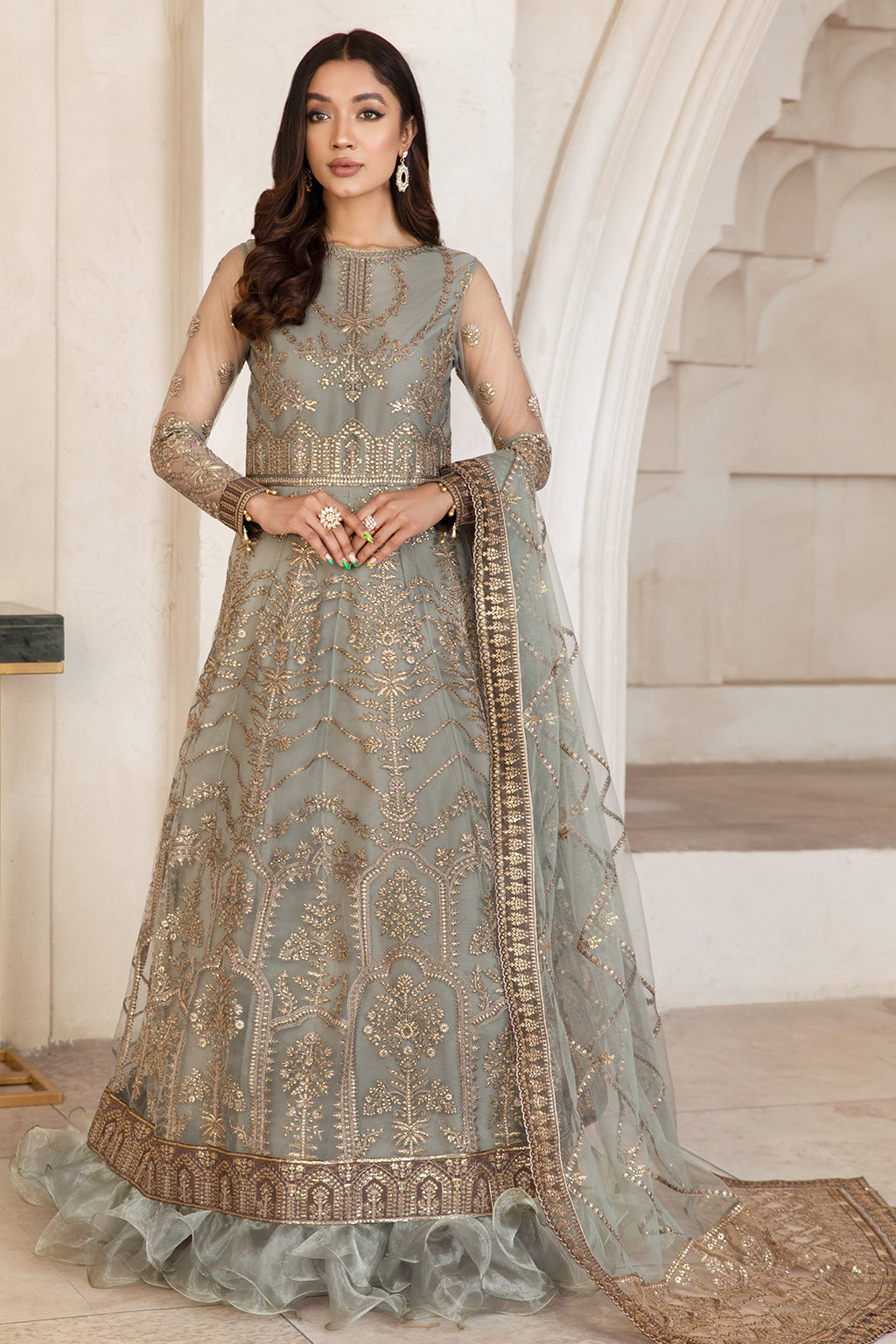 Formal Dress - Zarif - Gulzaar - Festive - ZFG#01 (GUZEL)
