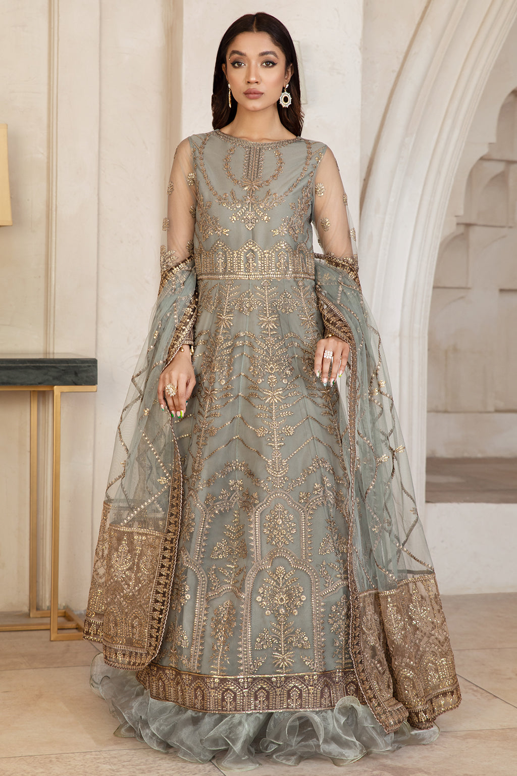 Formal Dress - Zarif - Gulzaar - Festive - ZFG#01 (GUZEL)