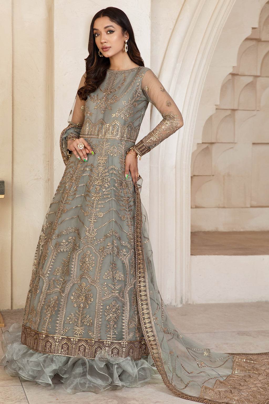 Formal Dress - Zarif - Gulzaar - Festive - ZFG#01 (GUZEL)