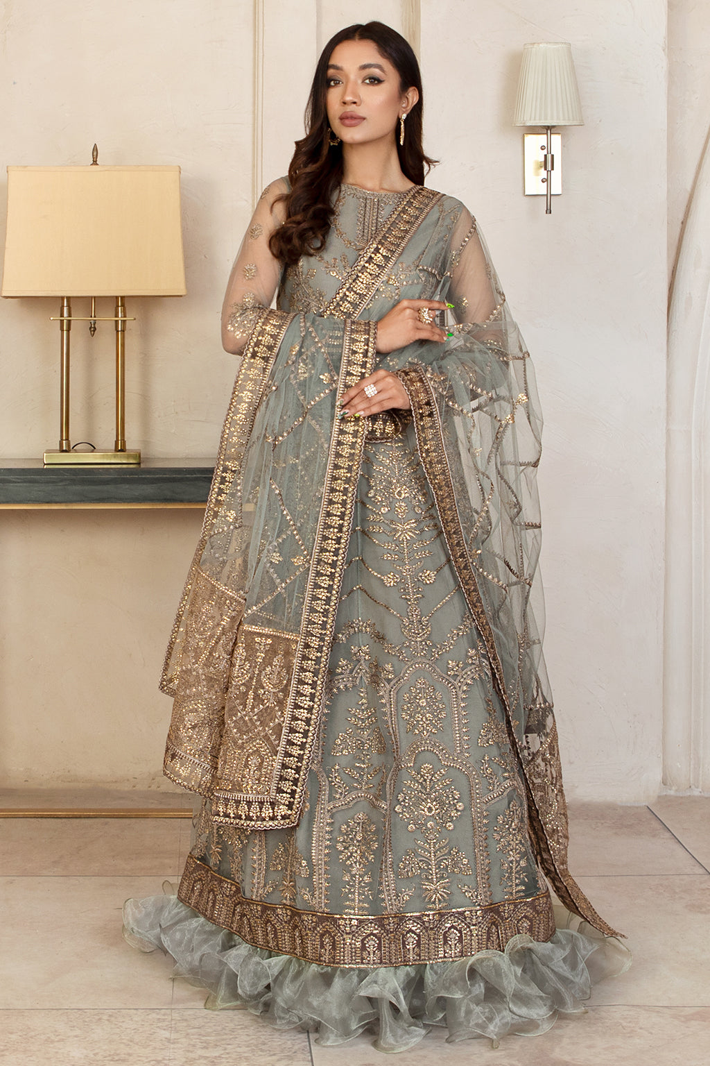 Formal Dress - Zarif - Gulzaar - Festive - ZFG#01 (GUZEL)