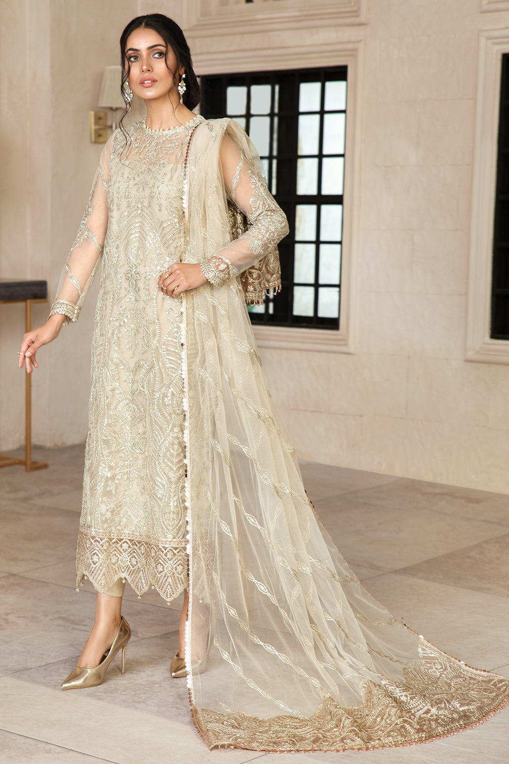 Formal Dress - Zarif - Gulzaar - Festive - ZFG#03 (DAISY)