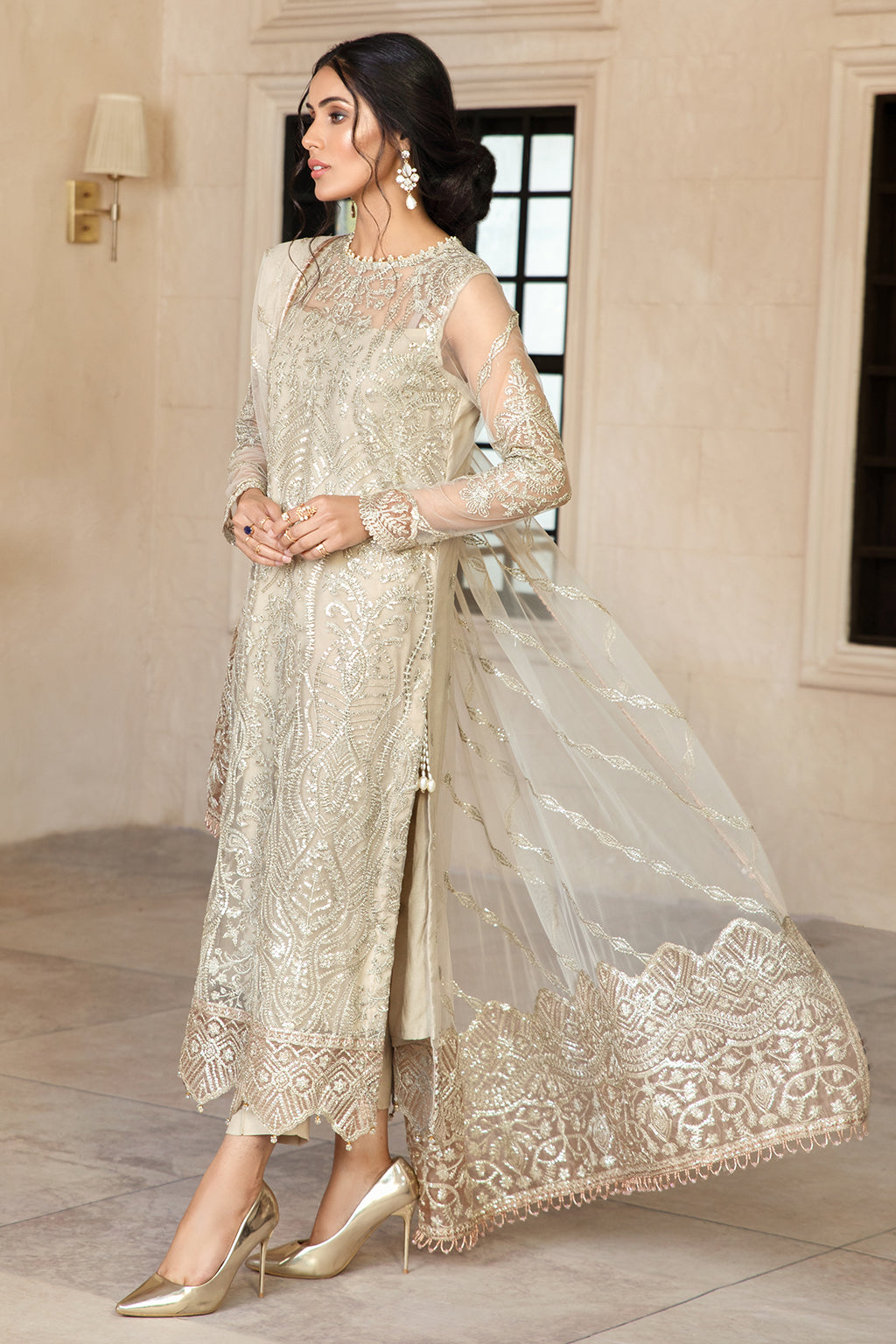 Formal Dress - Zarif - Gulzaar - Festive - ZFG#03 (DAISY)