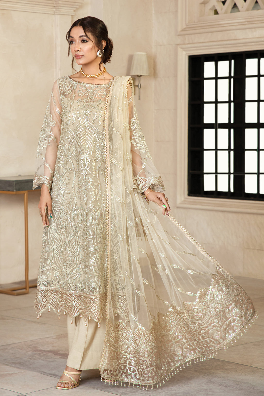Formal Dress - Zarif - Gulzaar - Festive - ZFG#03 (DAISY)