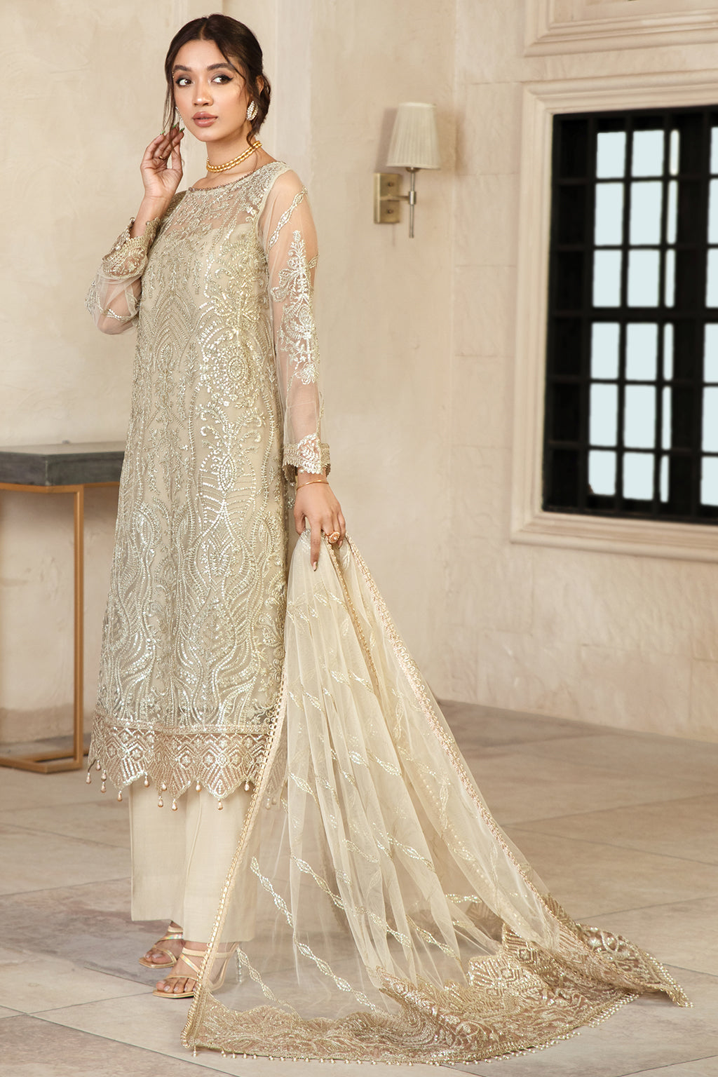 Formal Dress - Zarif - Gulzaar - Festive - ZFG#03 (DAISY)