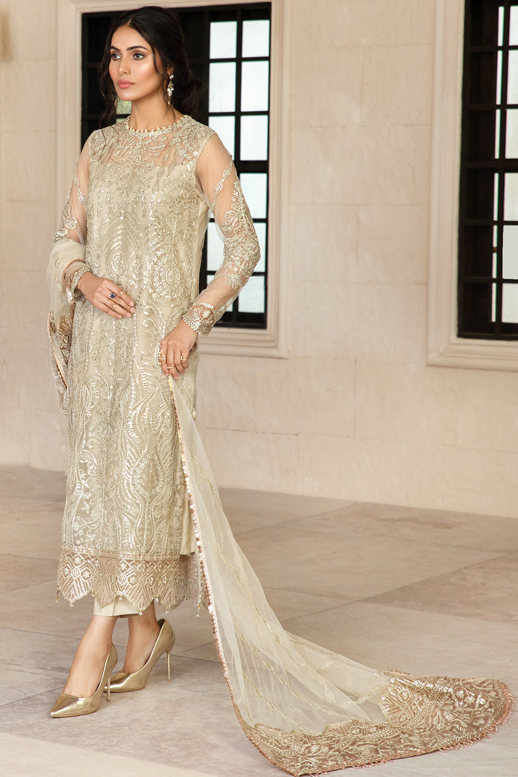 Formal Dress - Zarif - Gulzaar - Festive - ZFG#03 (DAISY)