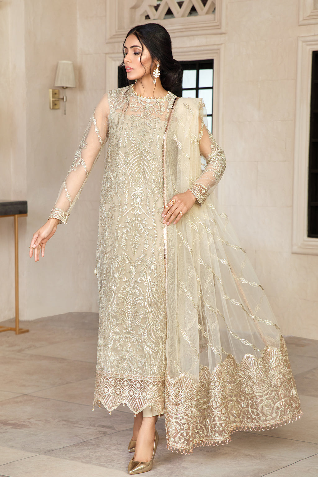 Formal Dress - Zarif - Gulzaar - Festive - ZFG#03 (DAISY)