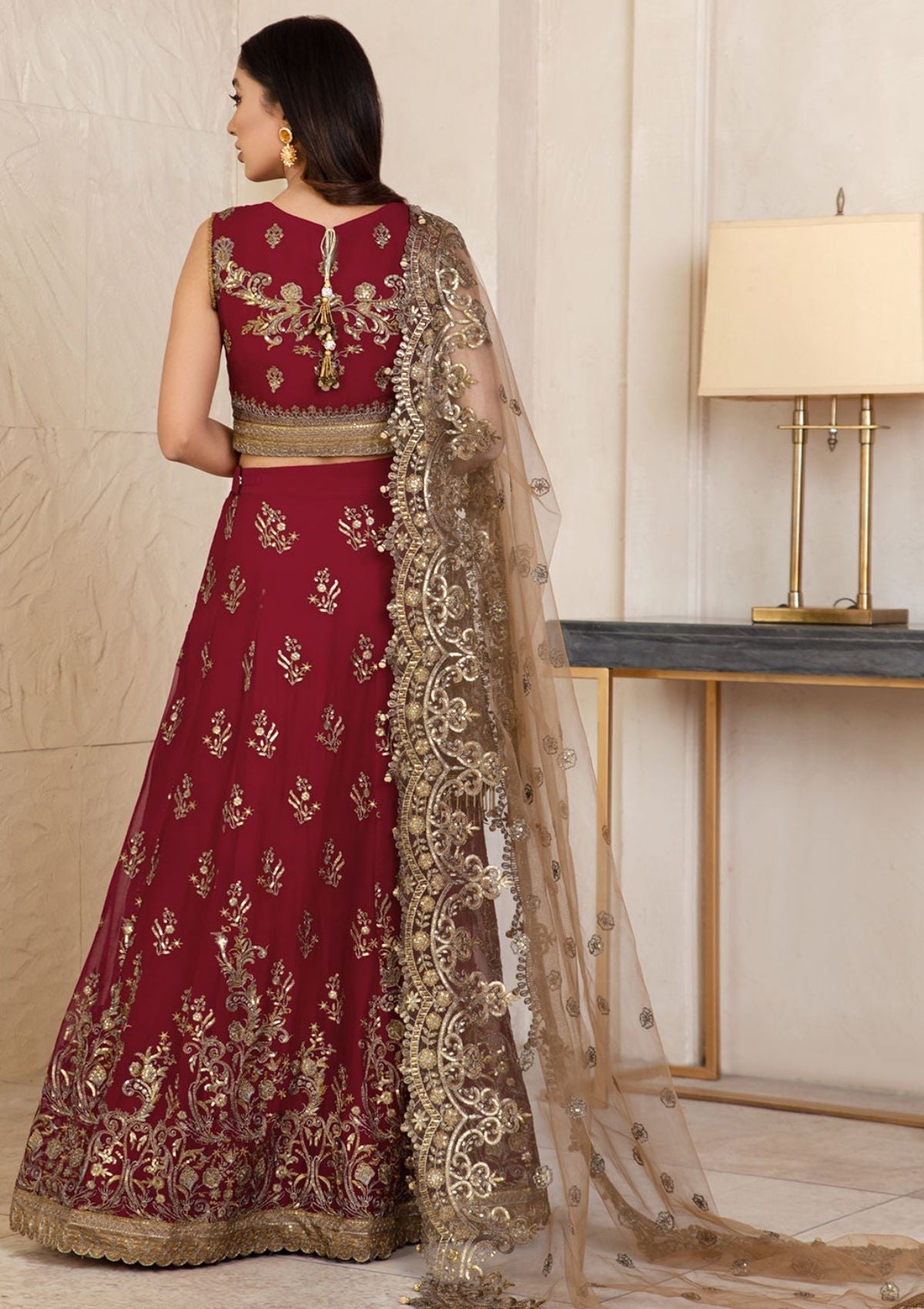 Formal Dress - Zarif - Gulzaar - Festive - ZFG#04 (ROSELIA)
