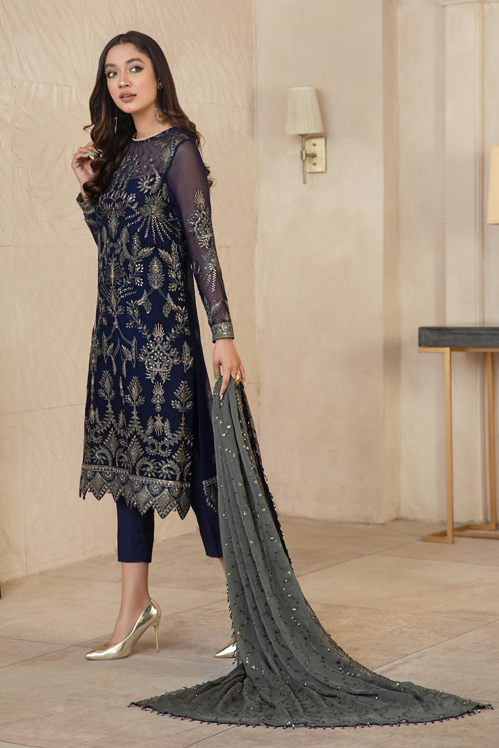 Formal Dress - Zarif - Gulzaar - Festive - ZFG#05 (ELYSIAN)