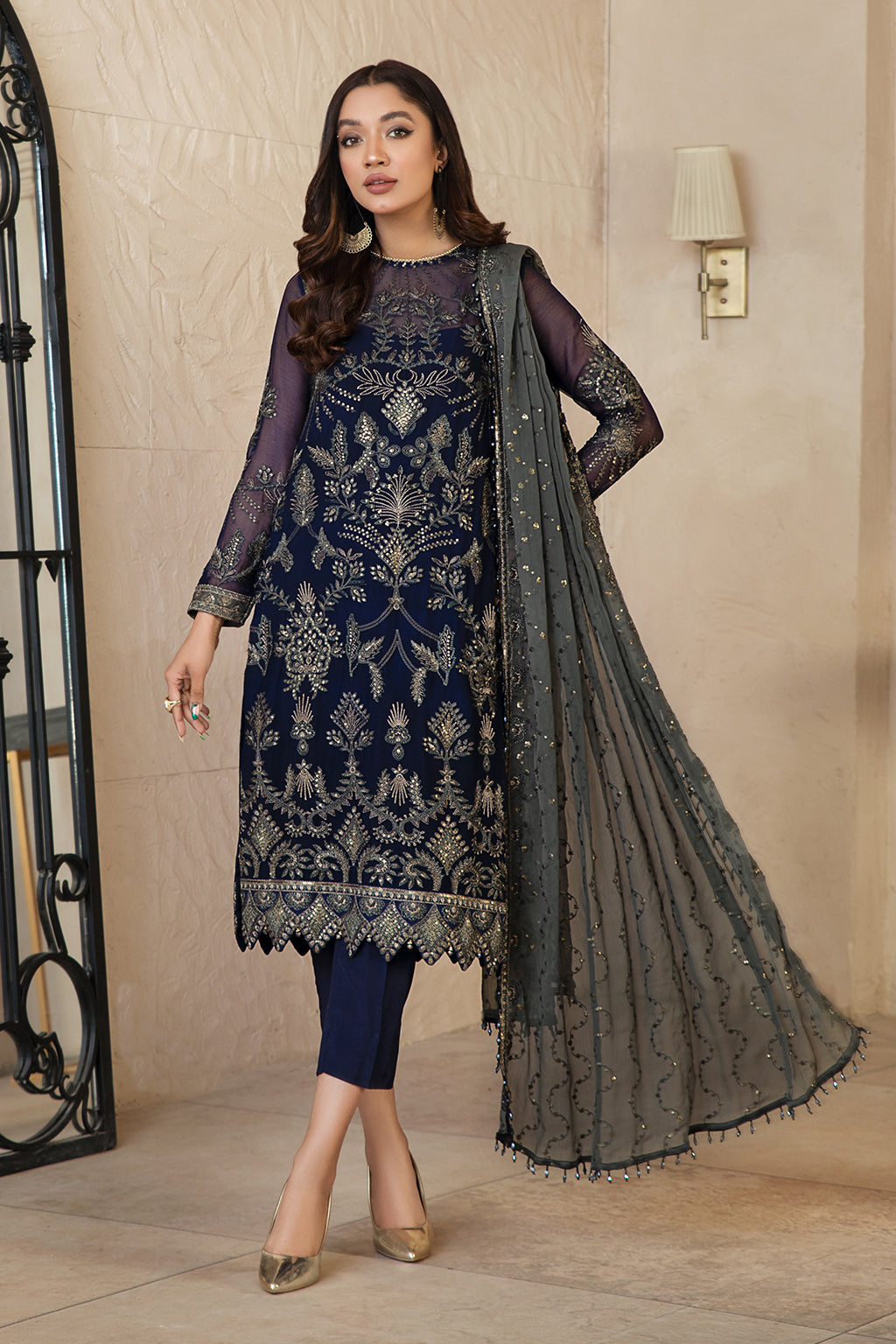 Formal Dress - Zarif - Gulzaar - Festive - ZFG#05 (ELYSIAN)