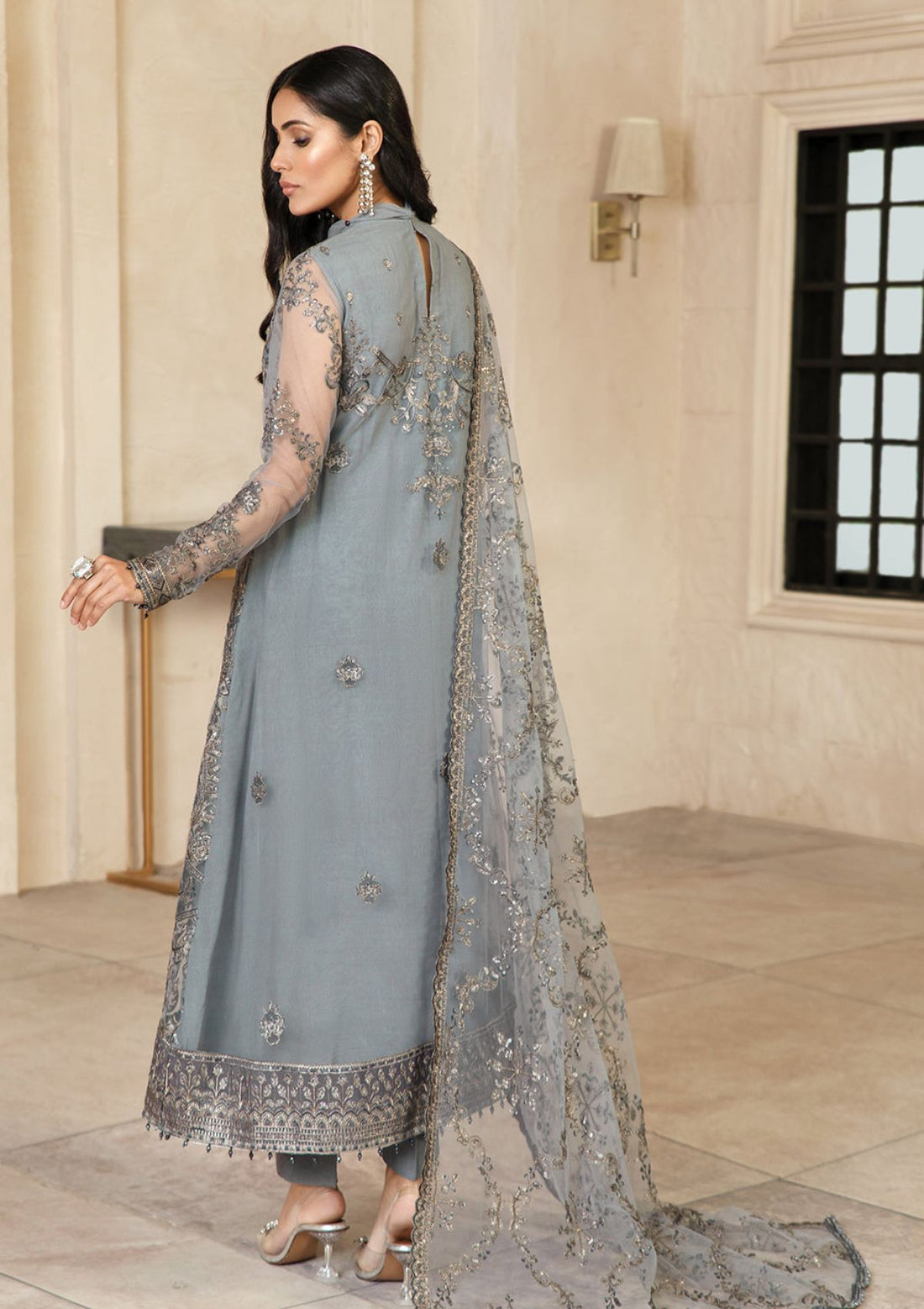 Formal Dress - Zarif - Gulzaar - Festive - ZFG#07 (HAZEL)