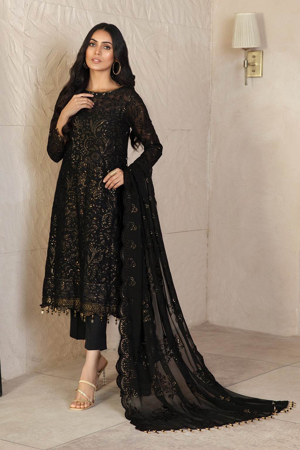 Formal Dress - Zarif - Gulzaar - Festive - ZFG#08 (TWILIGHT)