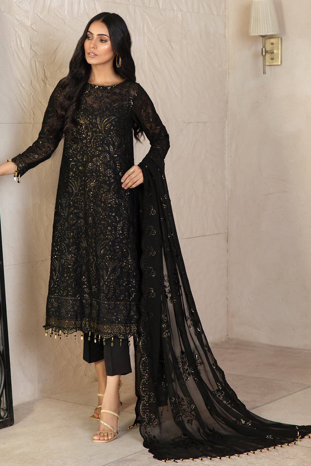 Formal Dress - Zarif - Gulzaar - Festive - ZFG#08 (TWILIGHT)