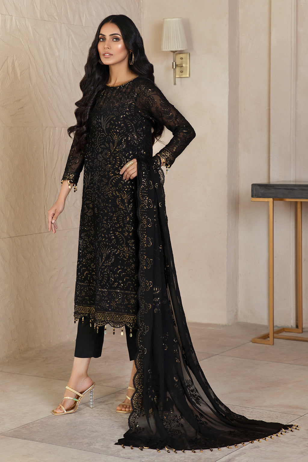 Formal Dress - Zarif - Gulzaar - Festive - ZFG#08 (TWILIGHT)