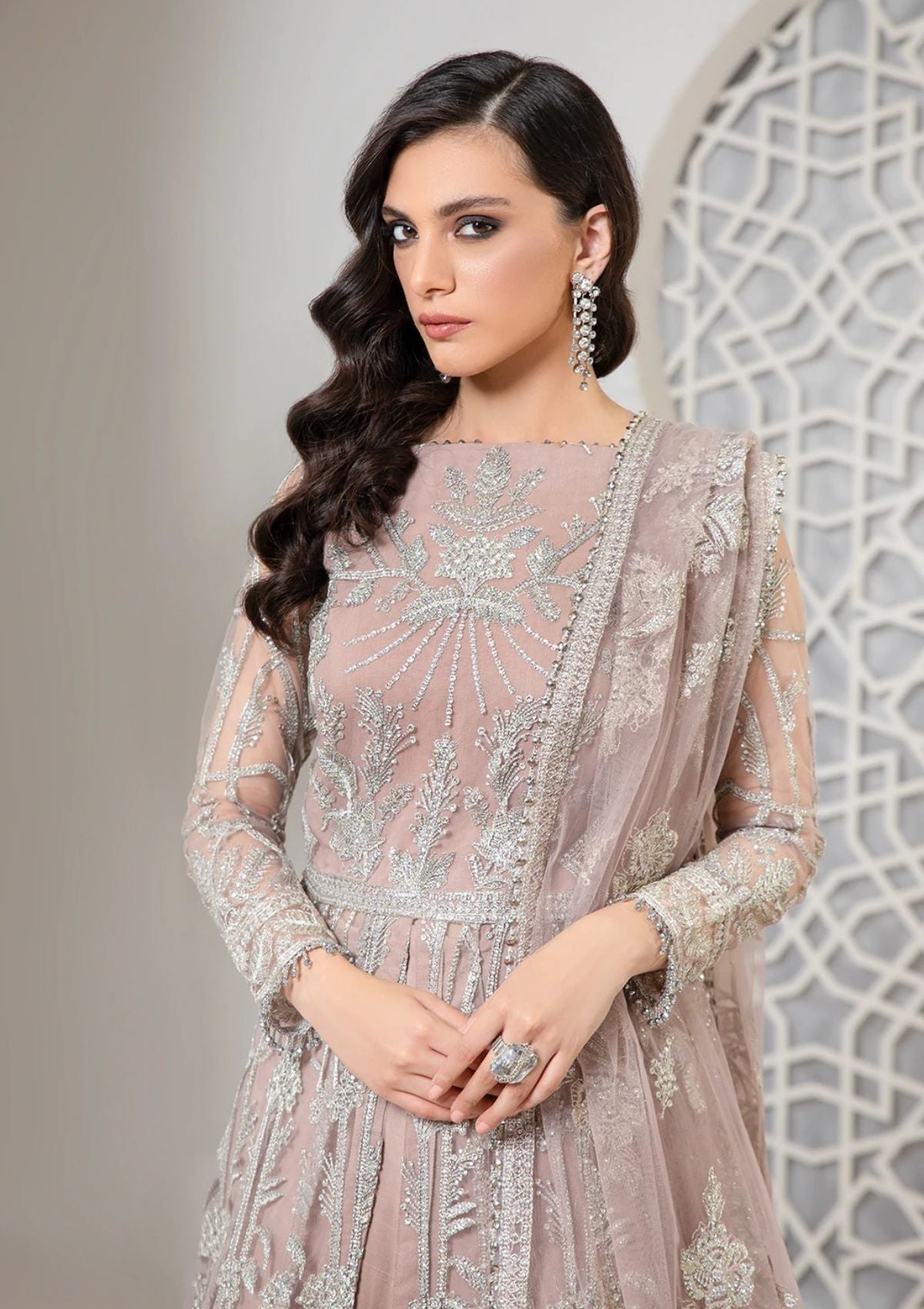 Formal Dress - Zarif - Pareesia - D#01 ROSE GOLD